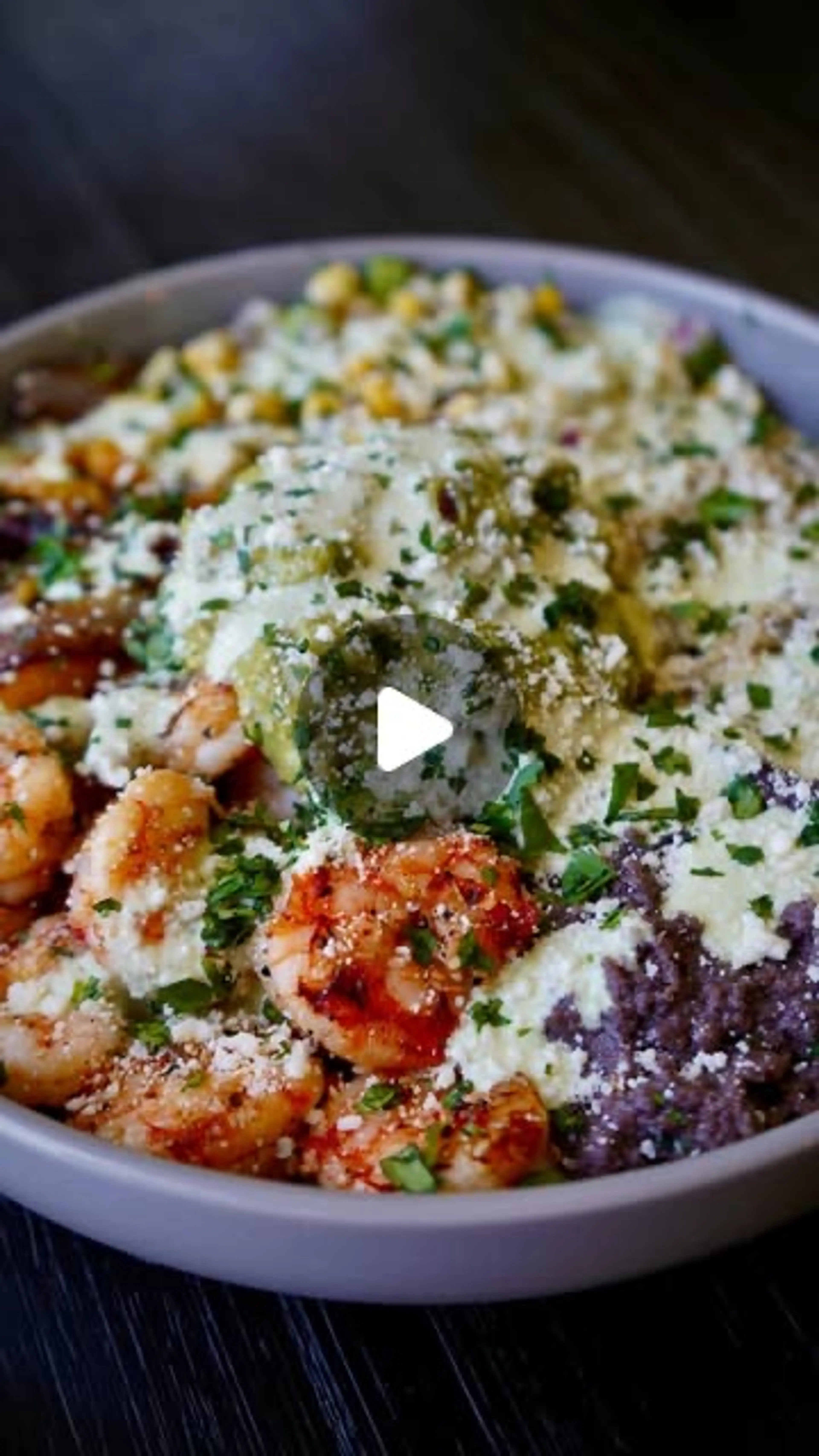 Mexican Chili Crisp Shrimp Bowl
