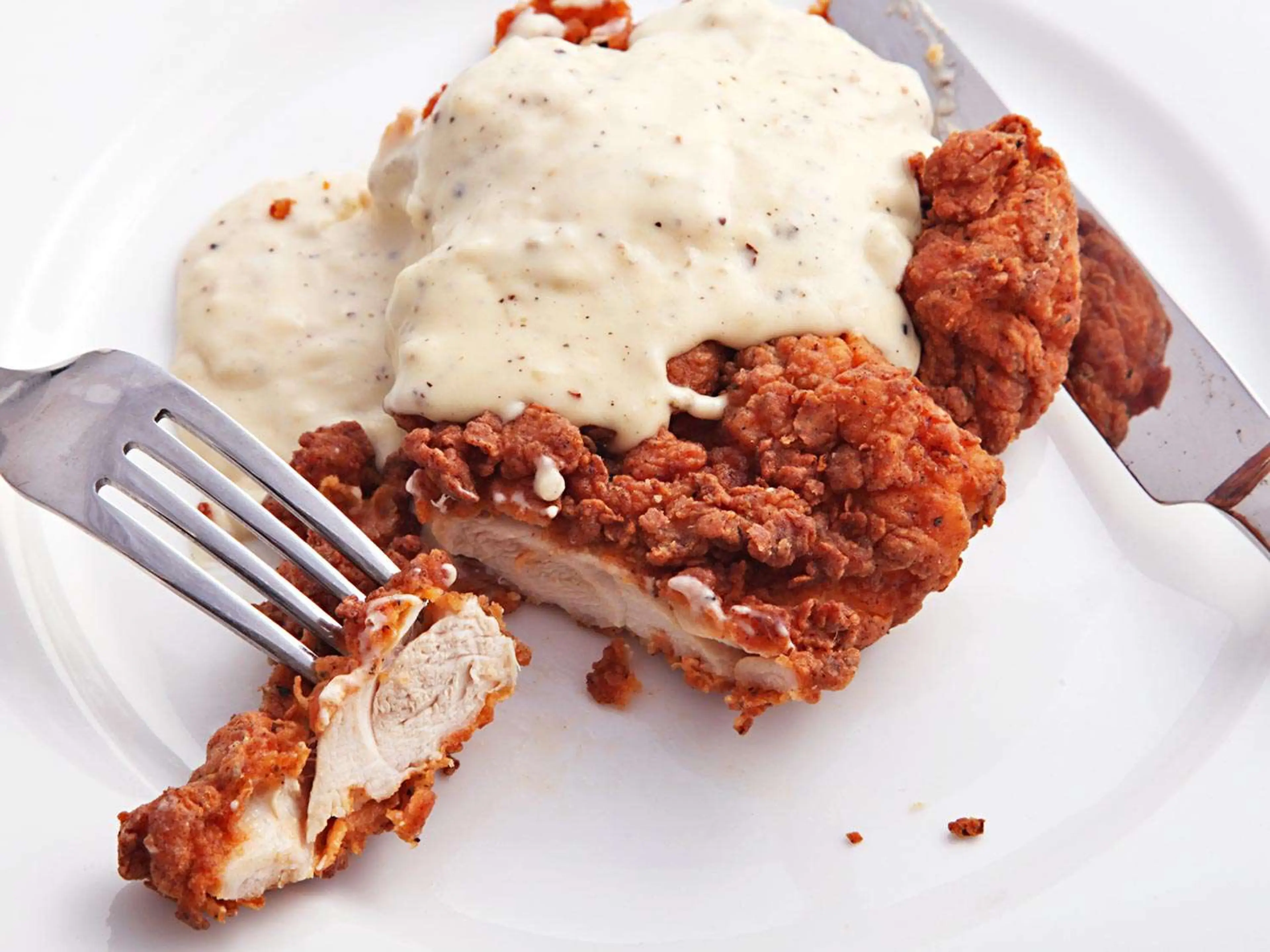 Chicken-Fried Chicken With Cream Gravy Recipe