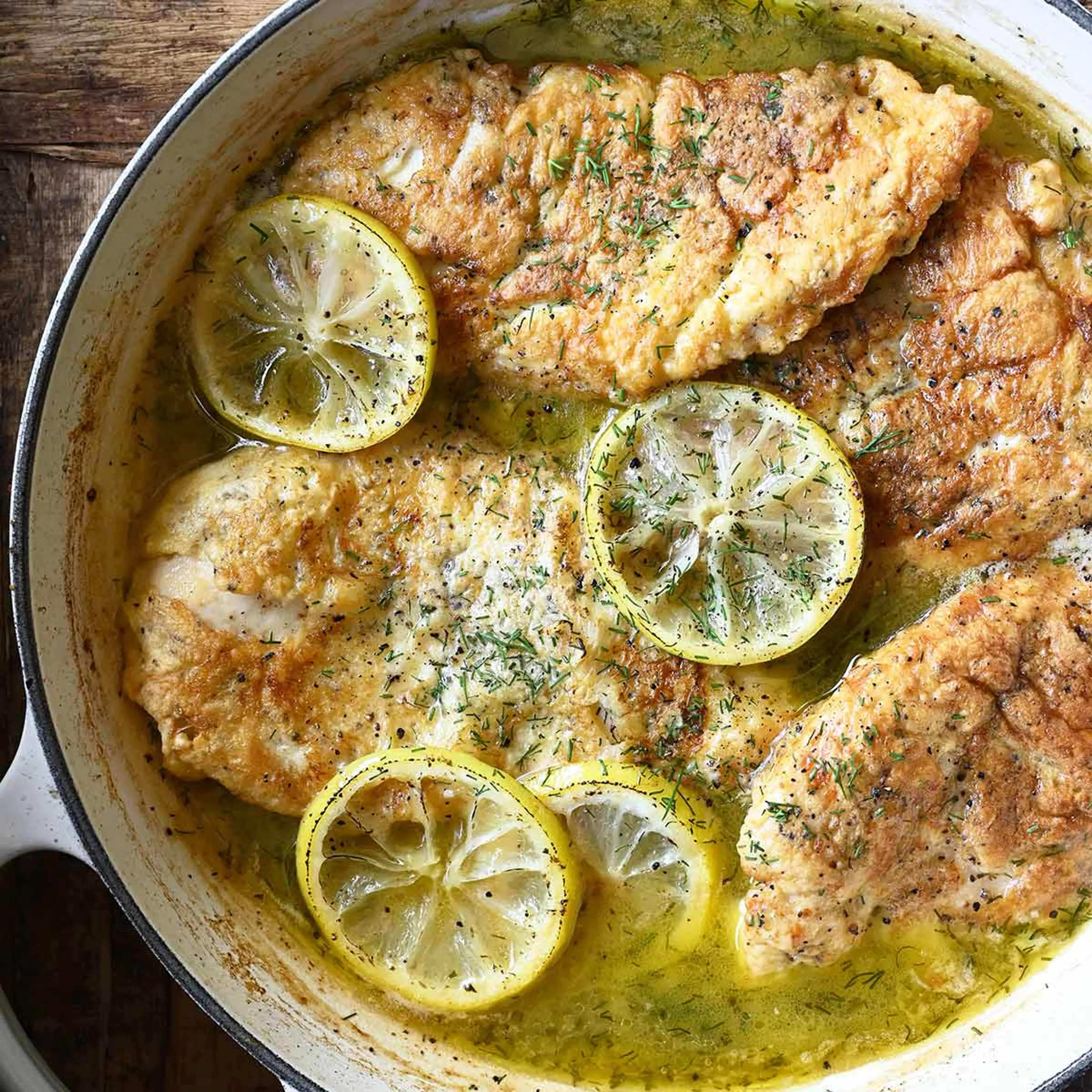 Lemon Dill Butter Chicken