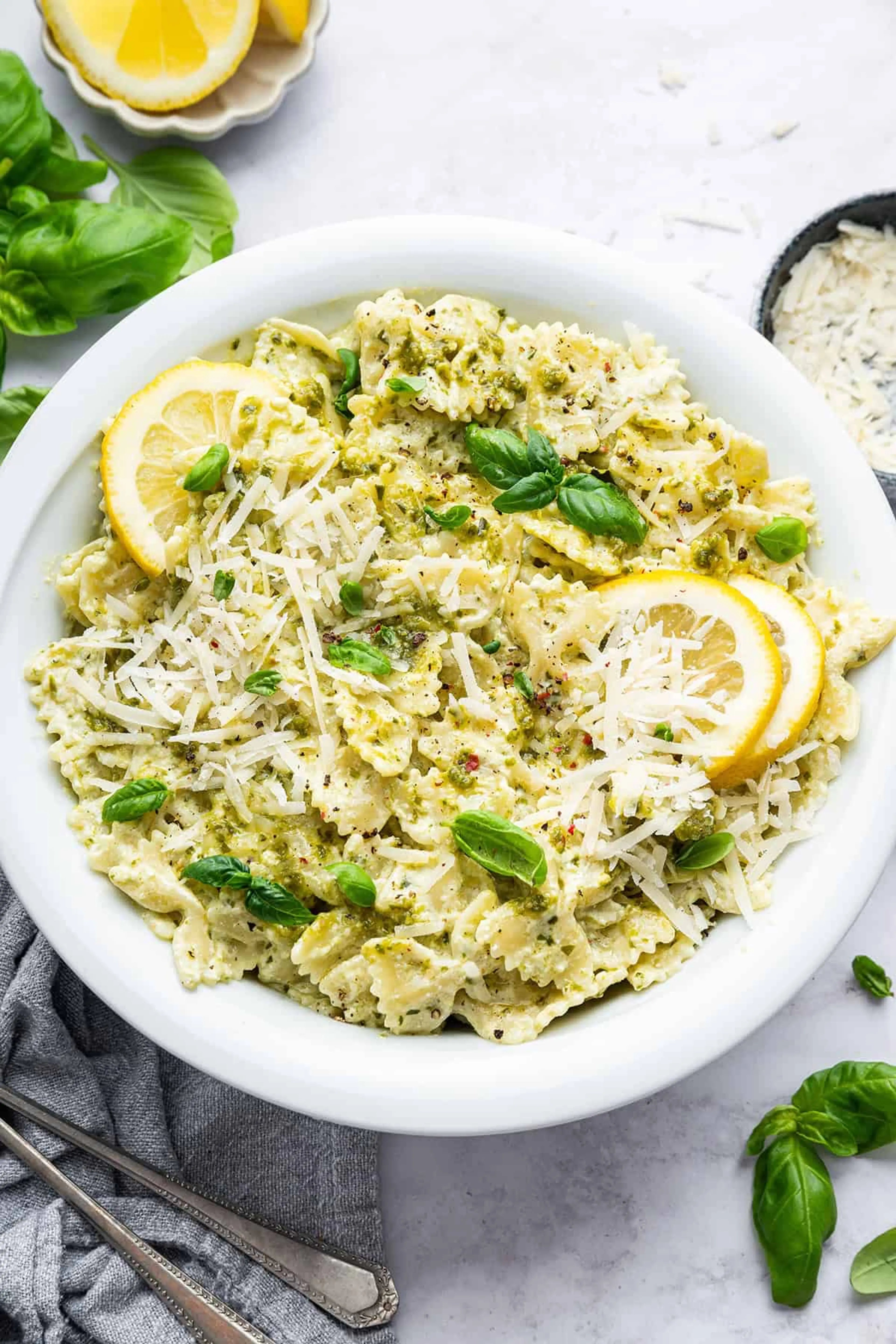 Pesto Ricotta Pasta