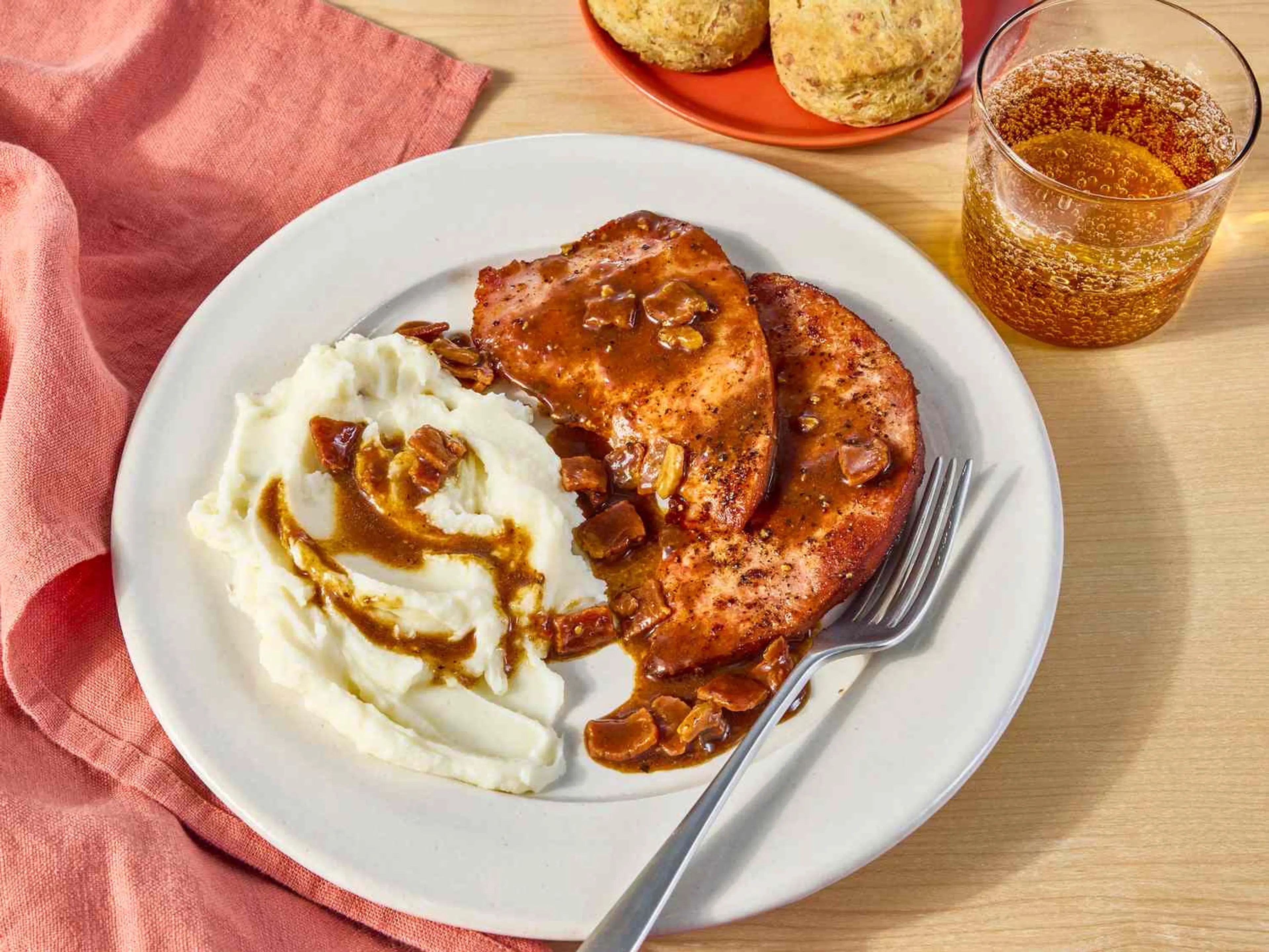 Ham with Red Eye Gravy