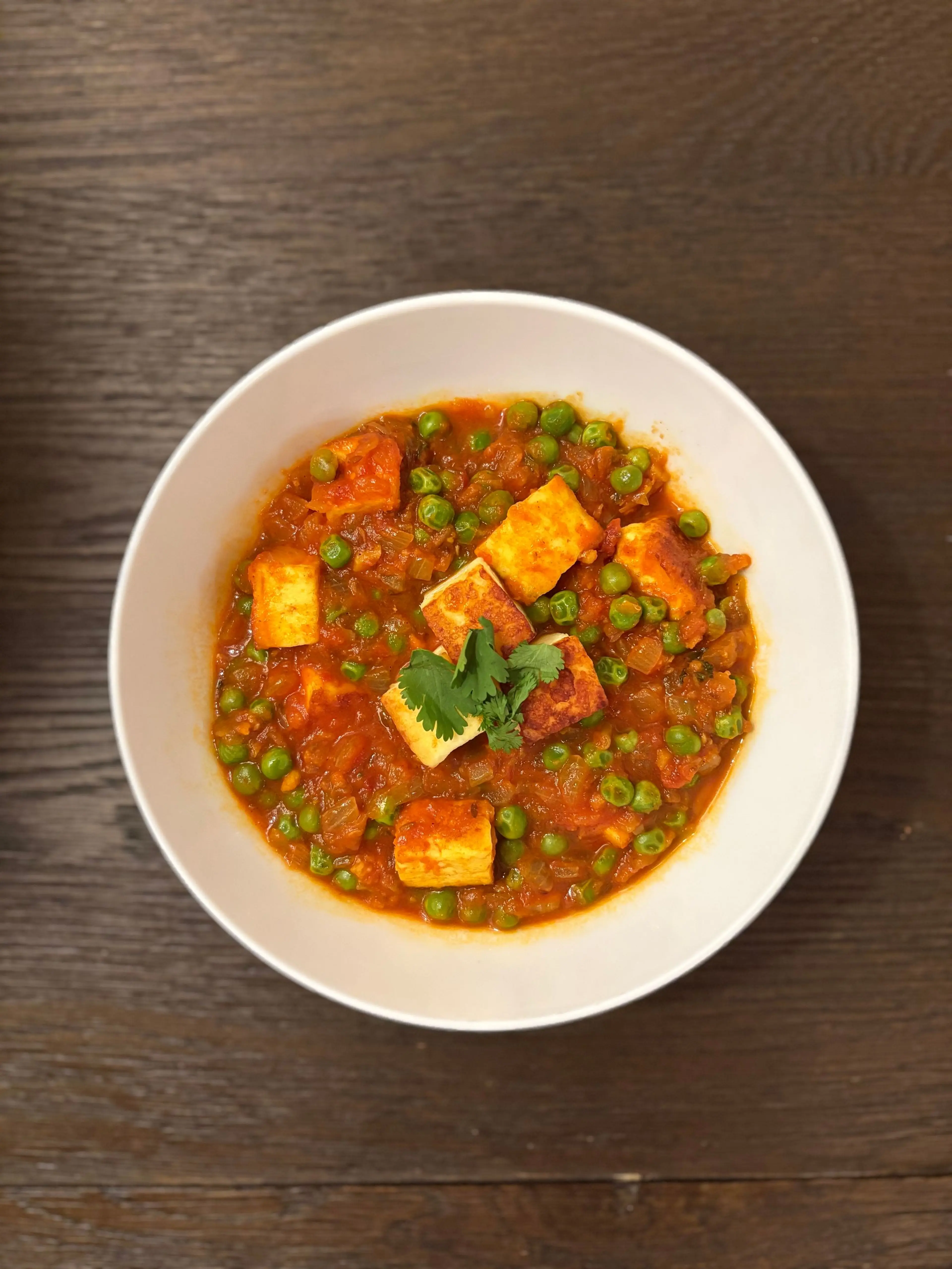 Matar Paneer