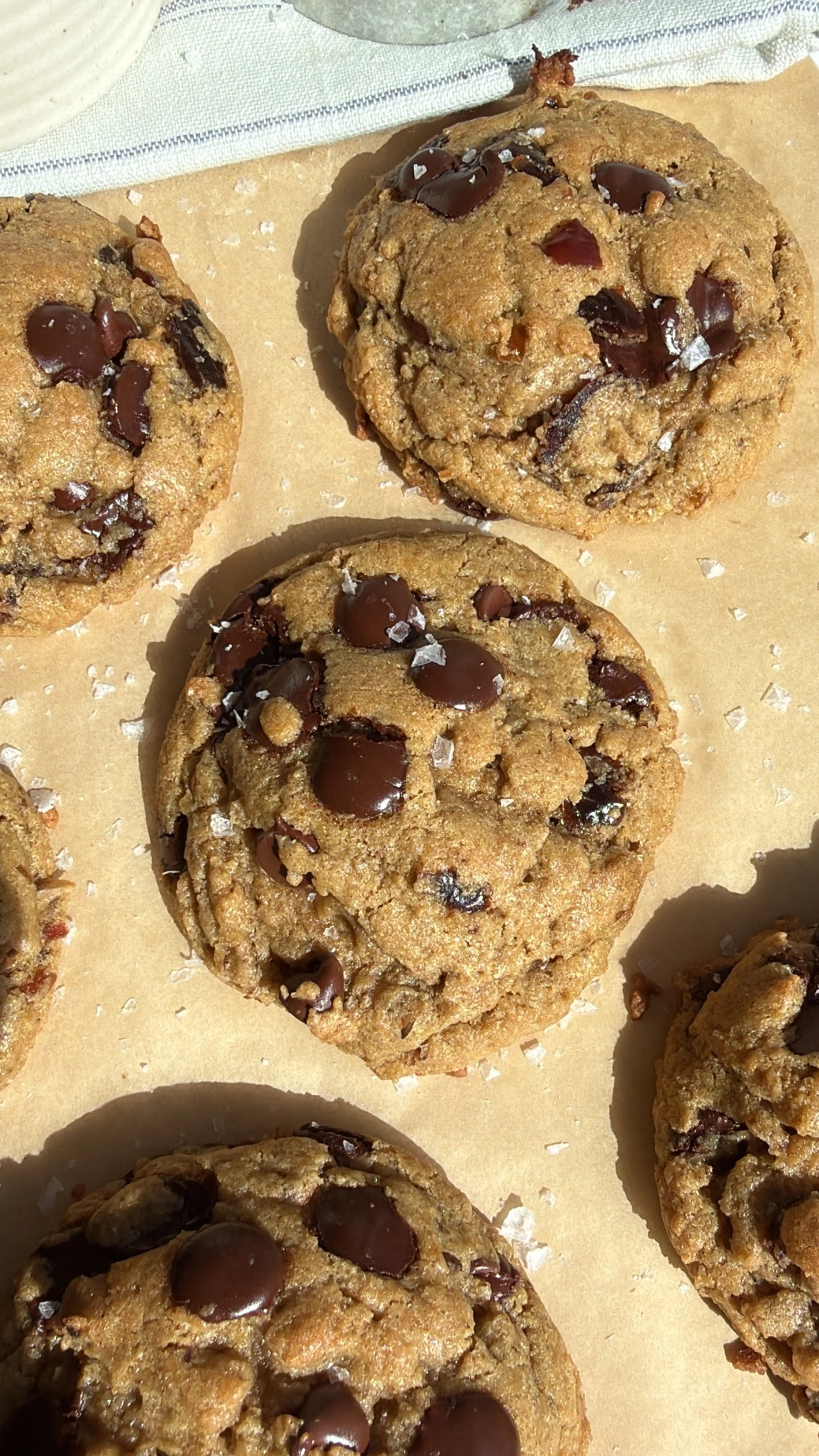 Brown Butter Chocolate Chip Sticky Toffee Pudding Cookie