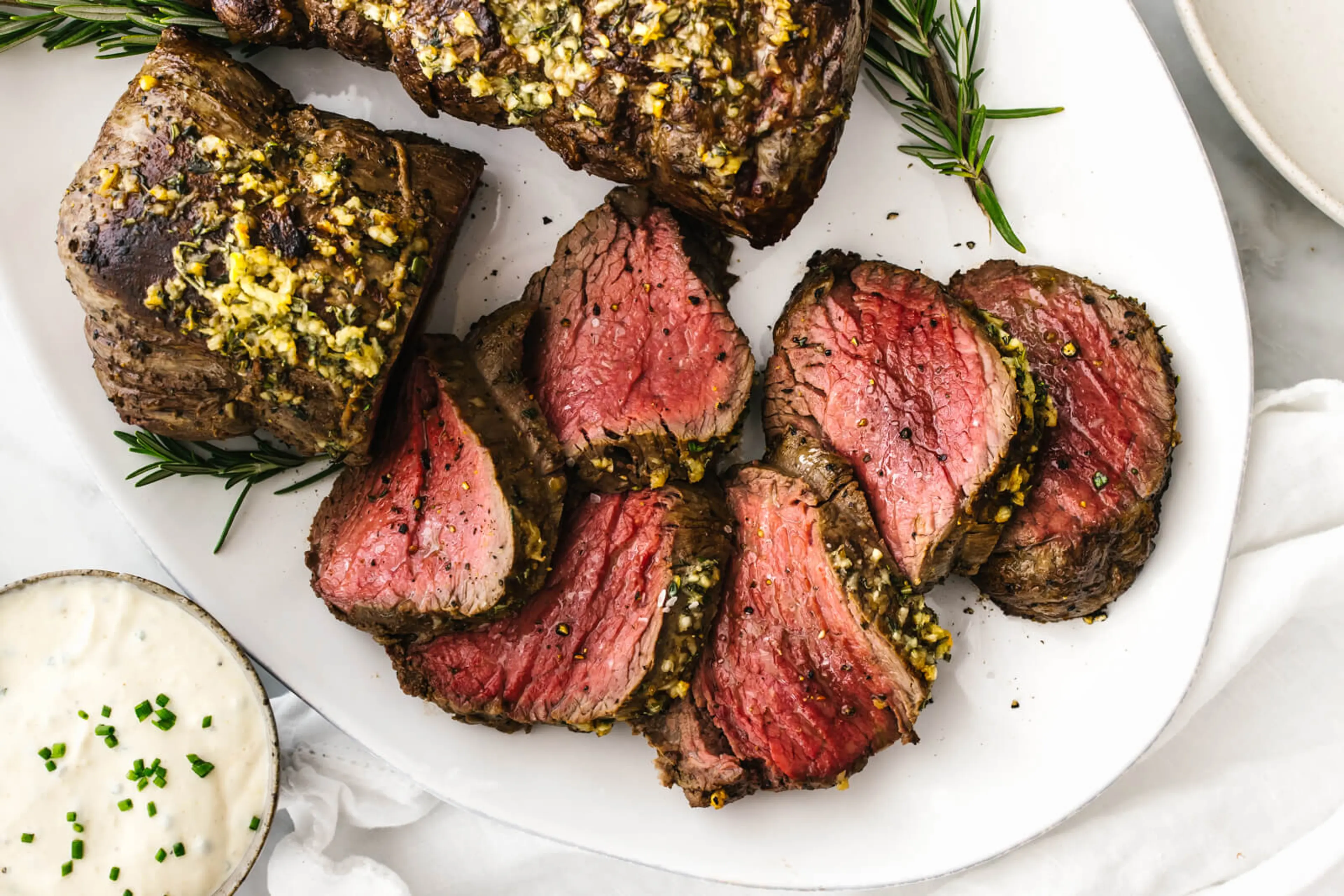 Beef Tenderloin Roast (Herbed Garlic Butter)
