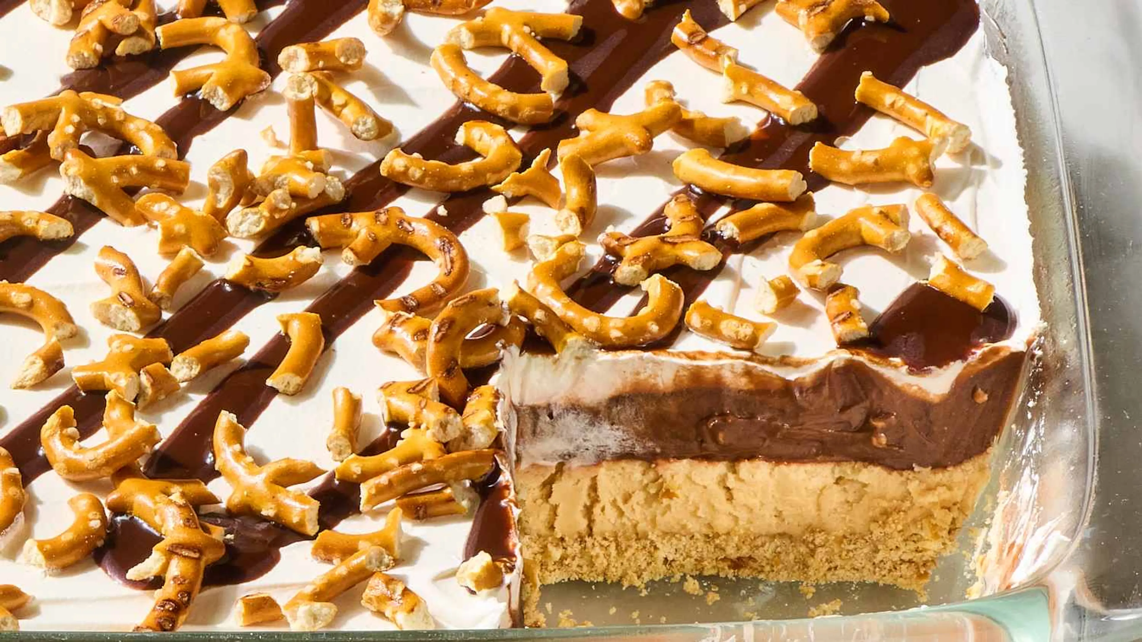 Chocolate Peanut Butter Pretzel Delight
