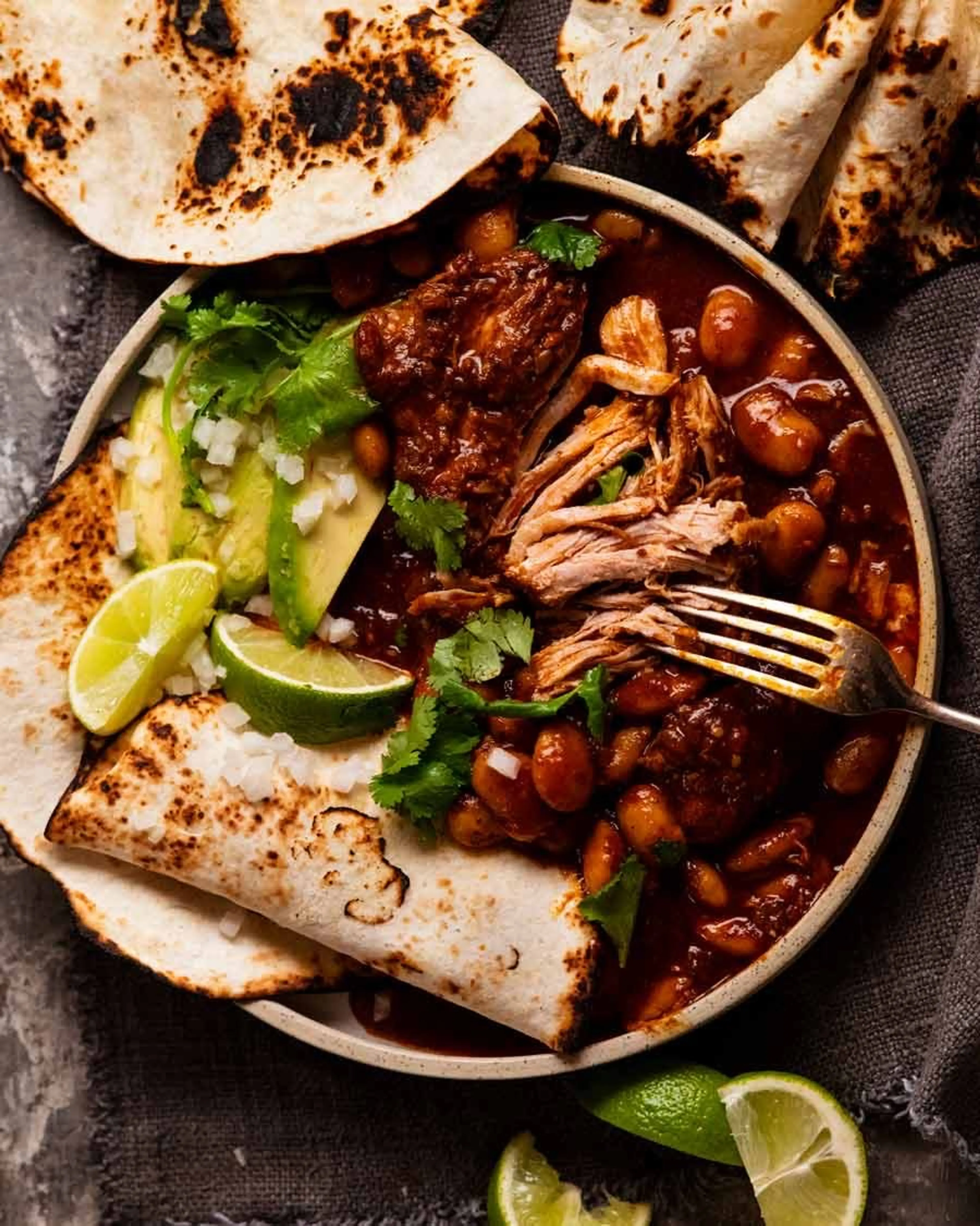 Mexican Chipotle Pork and Beans