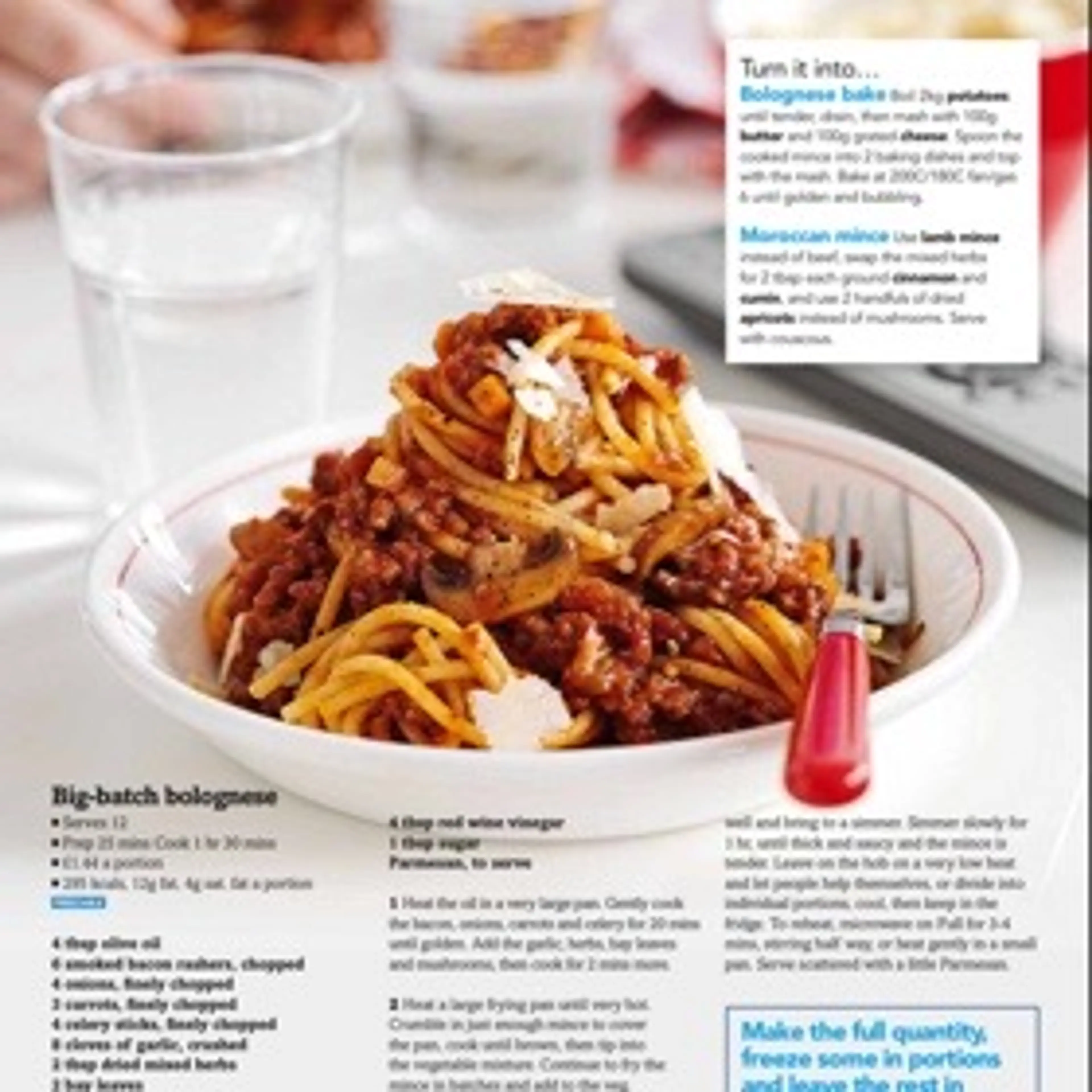 Big-batch bolognese