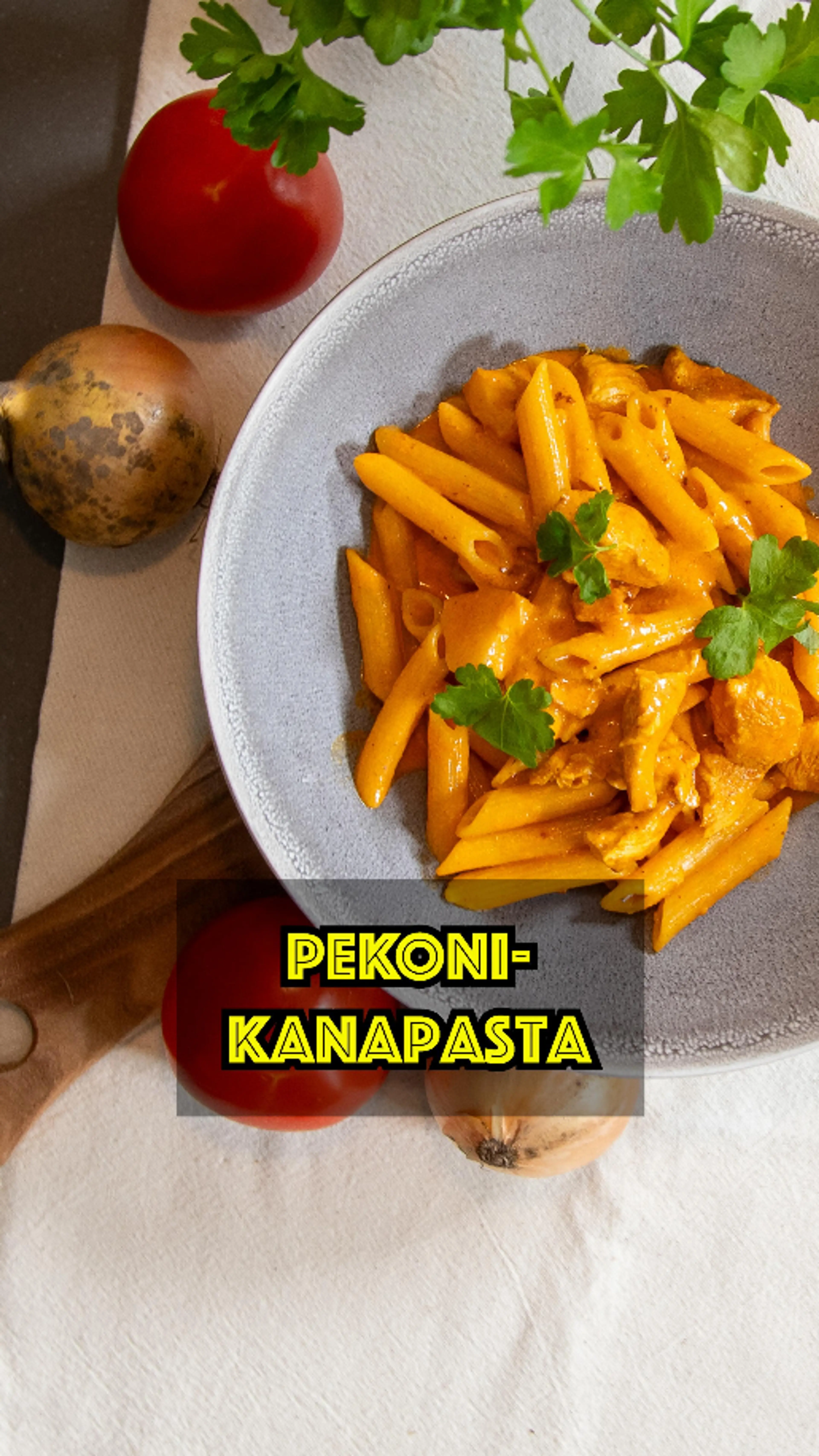 Pekoni-kanapasta