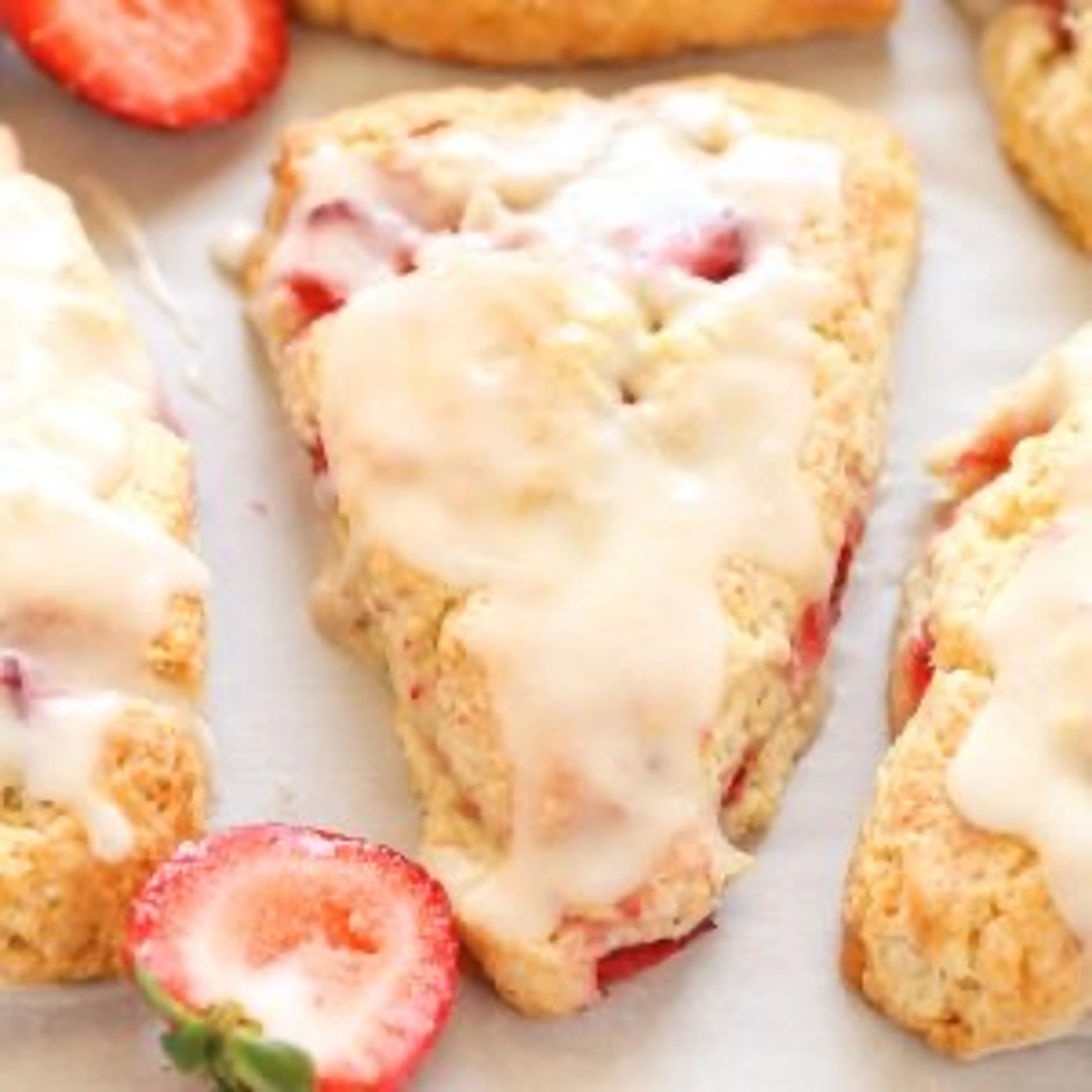 Strawberry Scones