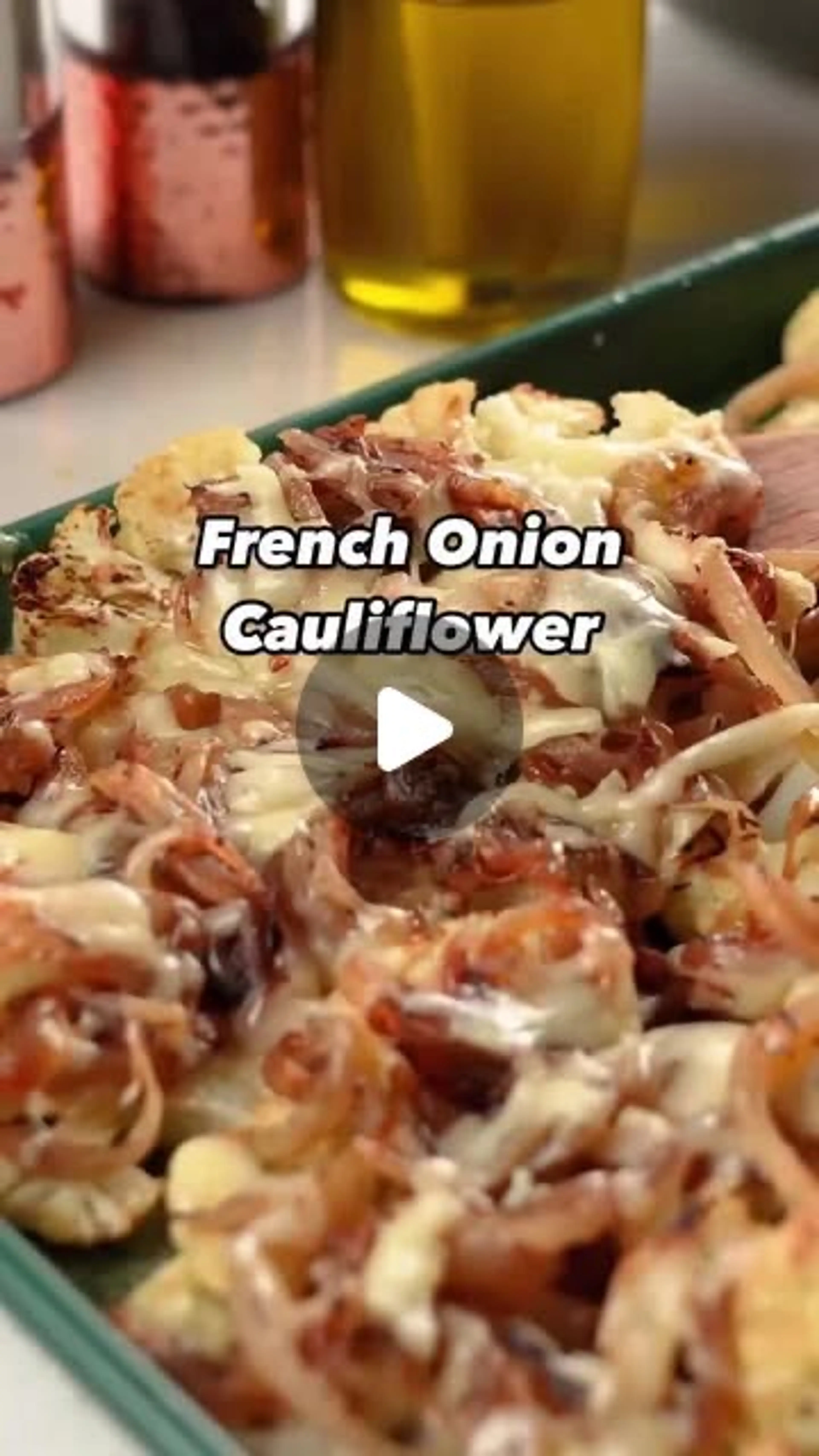 Cheesy French Onion Cauliflower: If You Like French Onion So