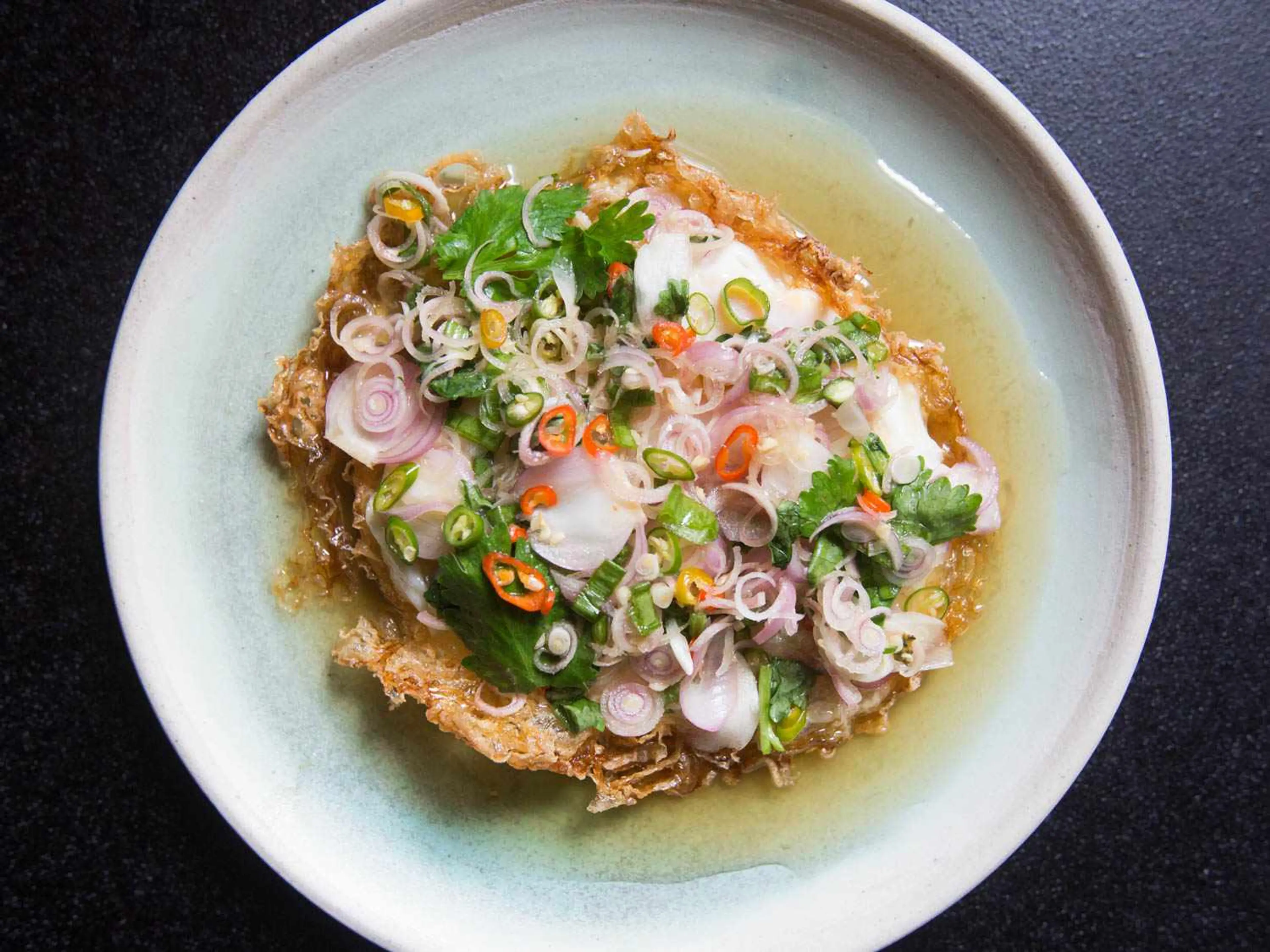 Yam Khai Dao (Thai Fried Egg Salad) Recipe