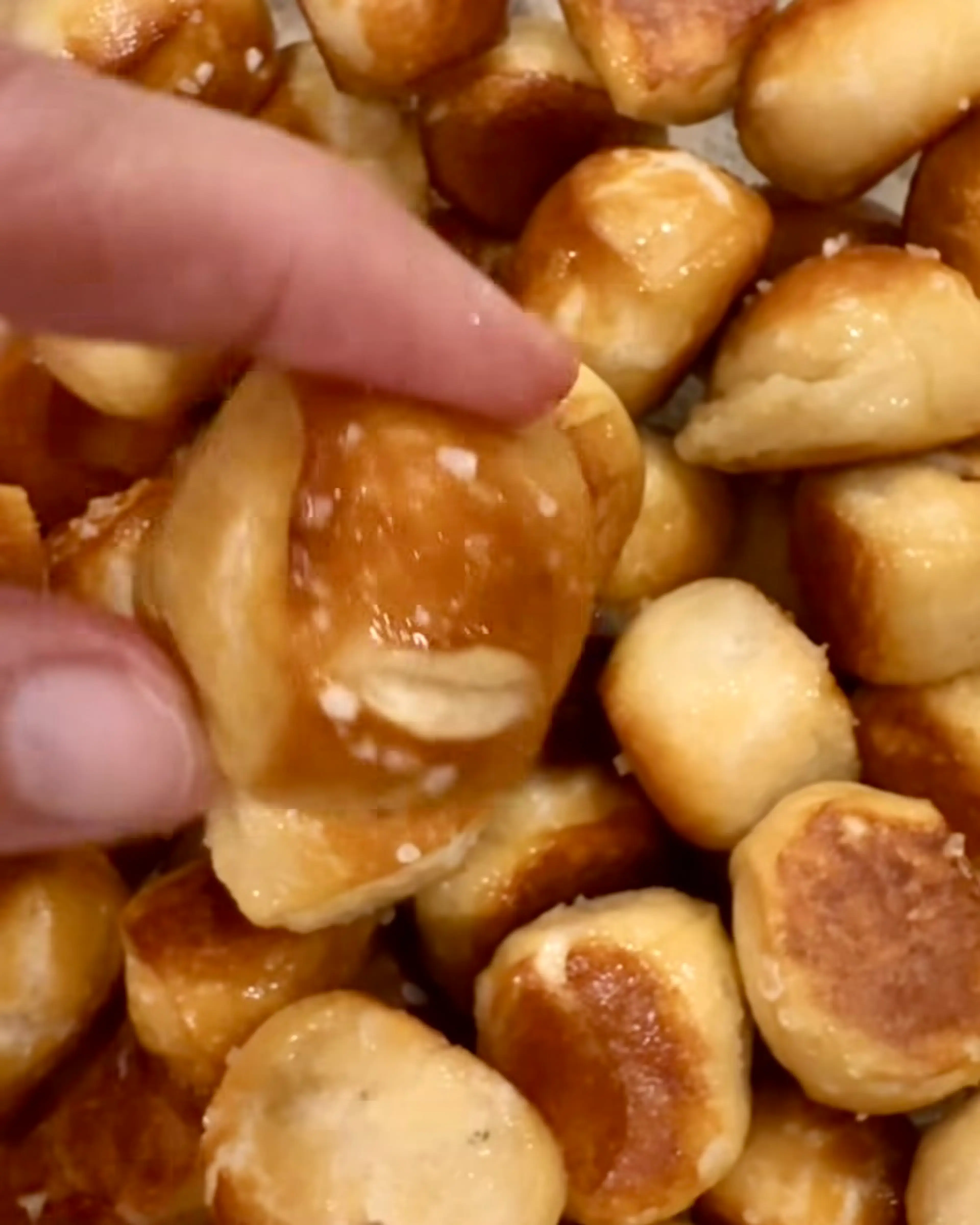 Football Pretzel Bites