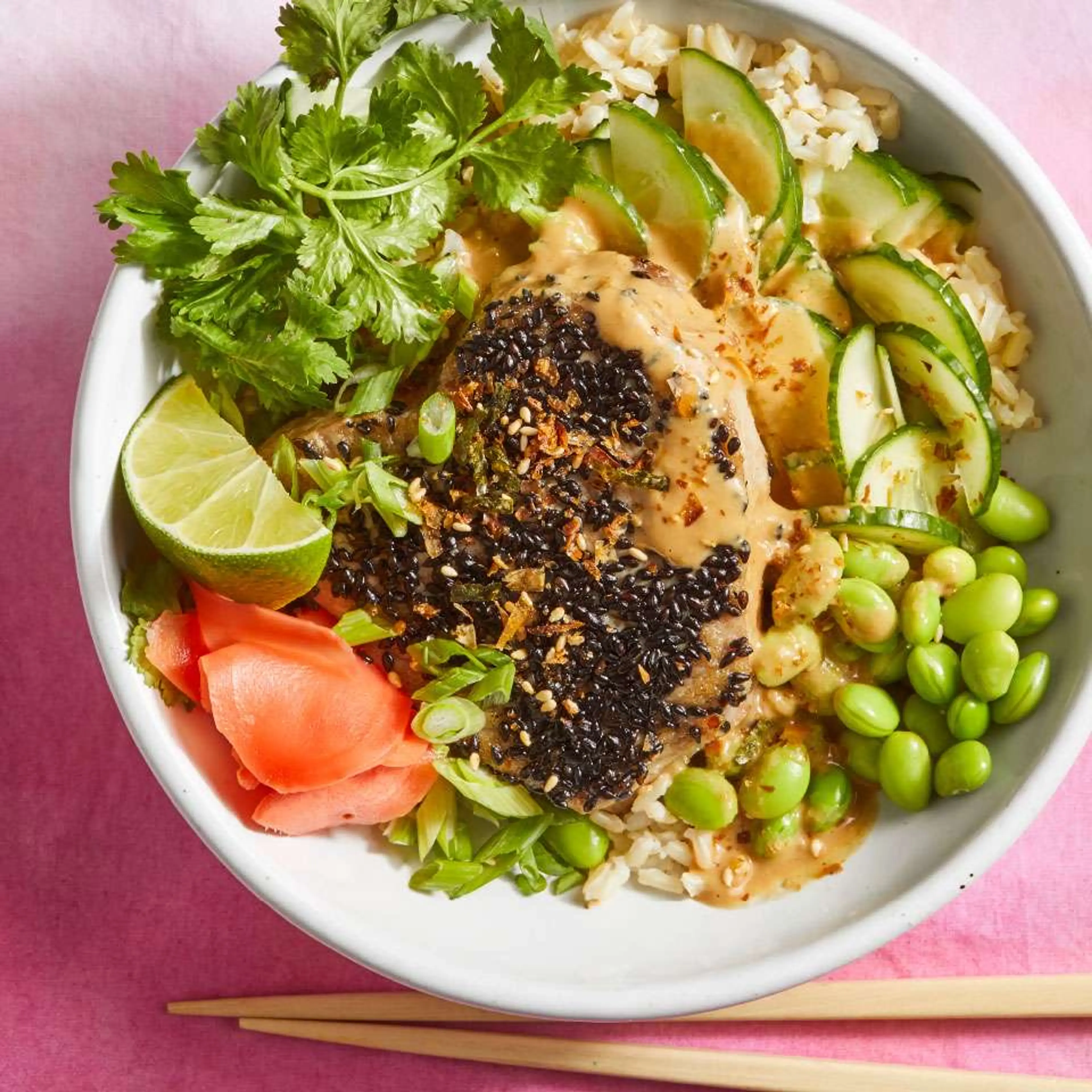 Seared Sesame-Tuna Bowls