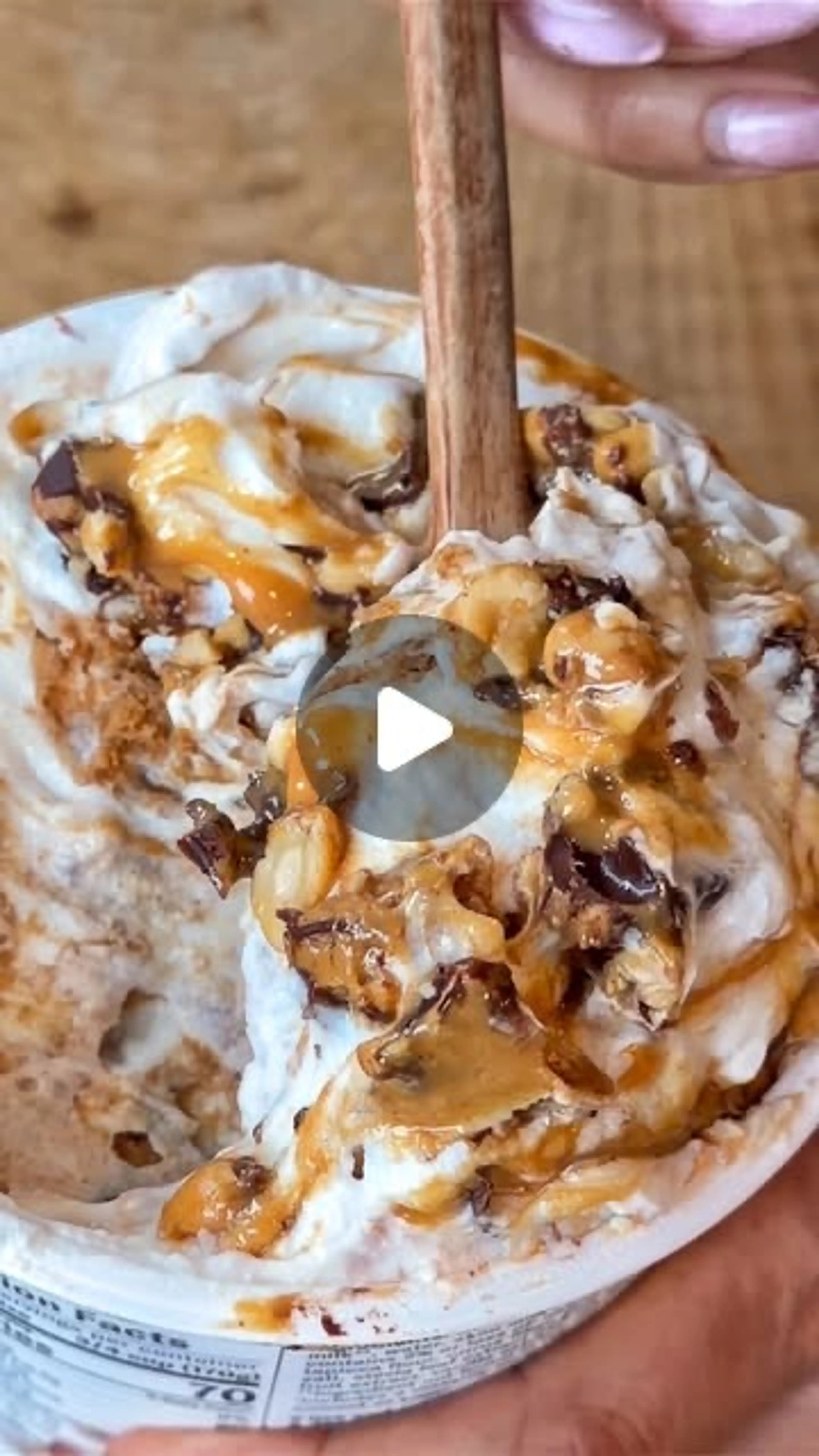 Snickers Cheesecake Hack (80g Protein