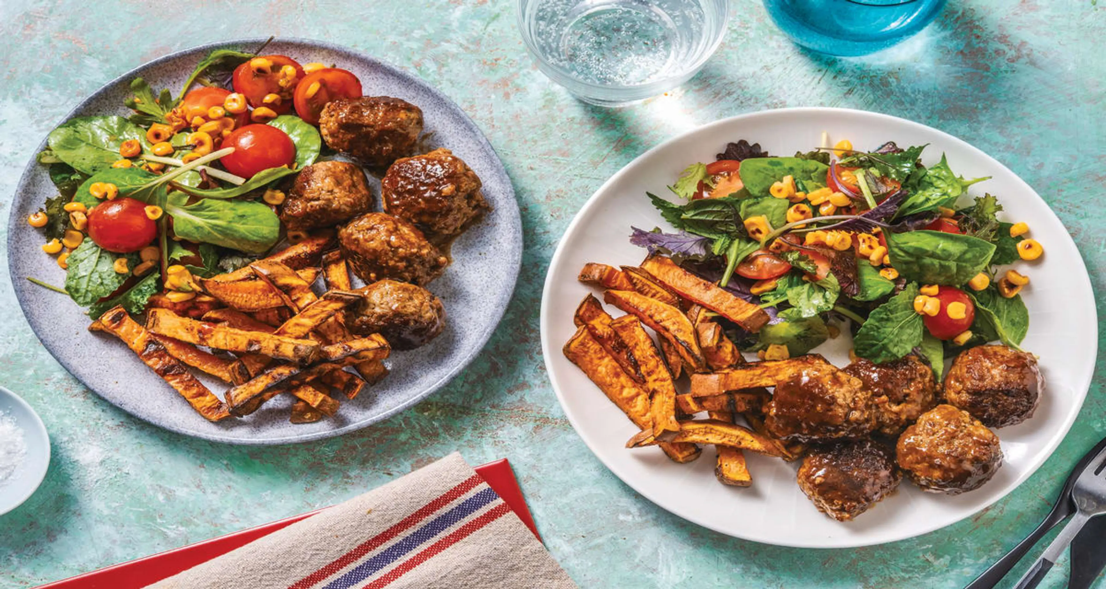 American BBQ Beef Meatballs