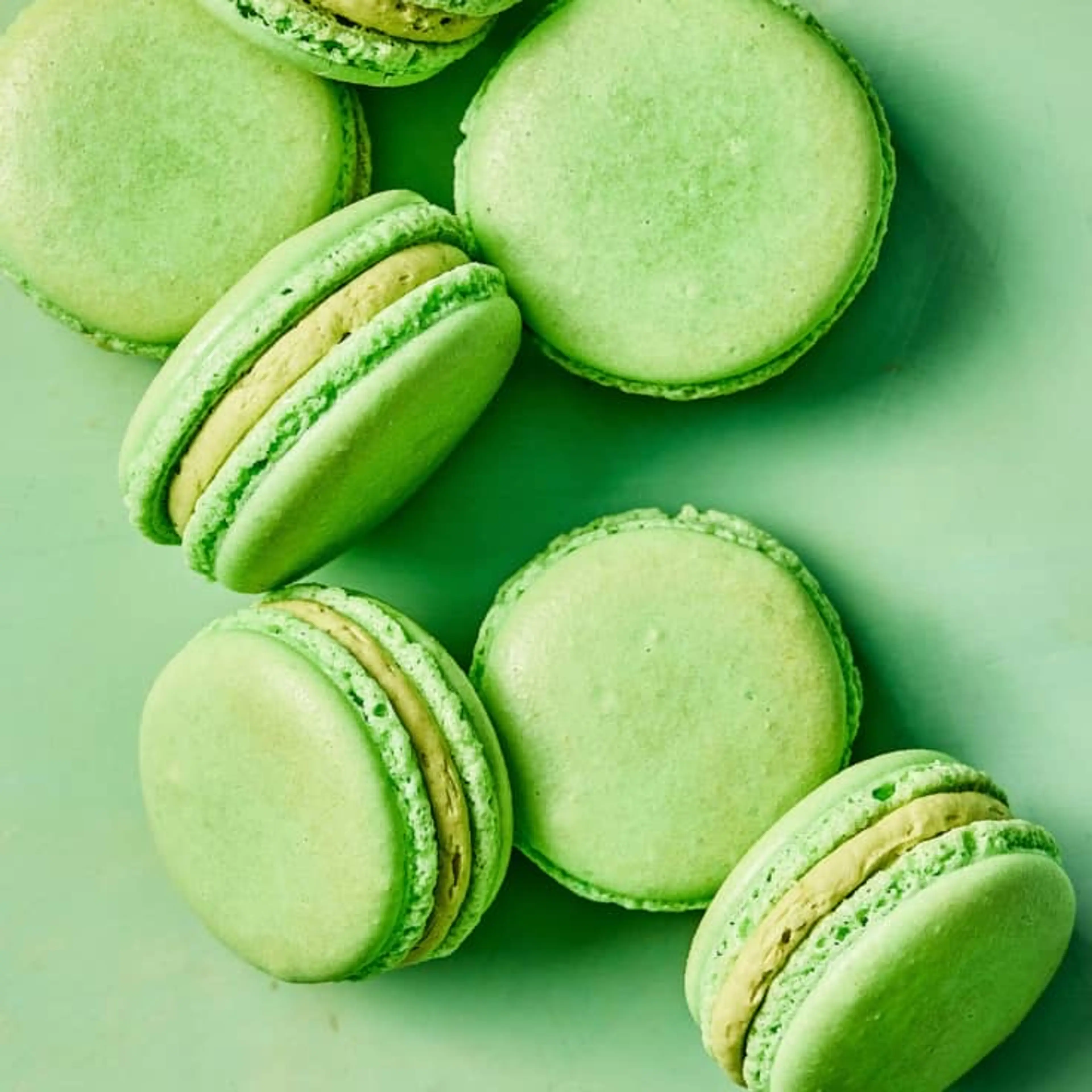 Macarons with Pistachio Buttercream (ATK)