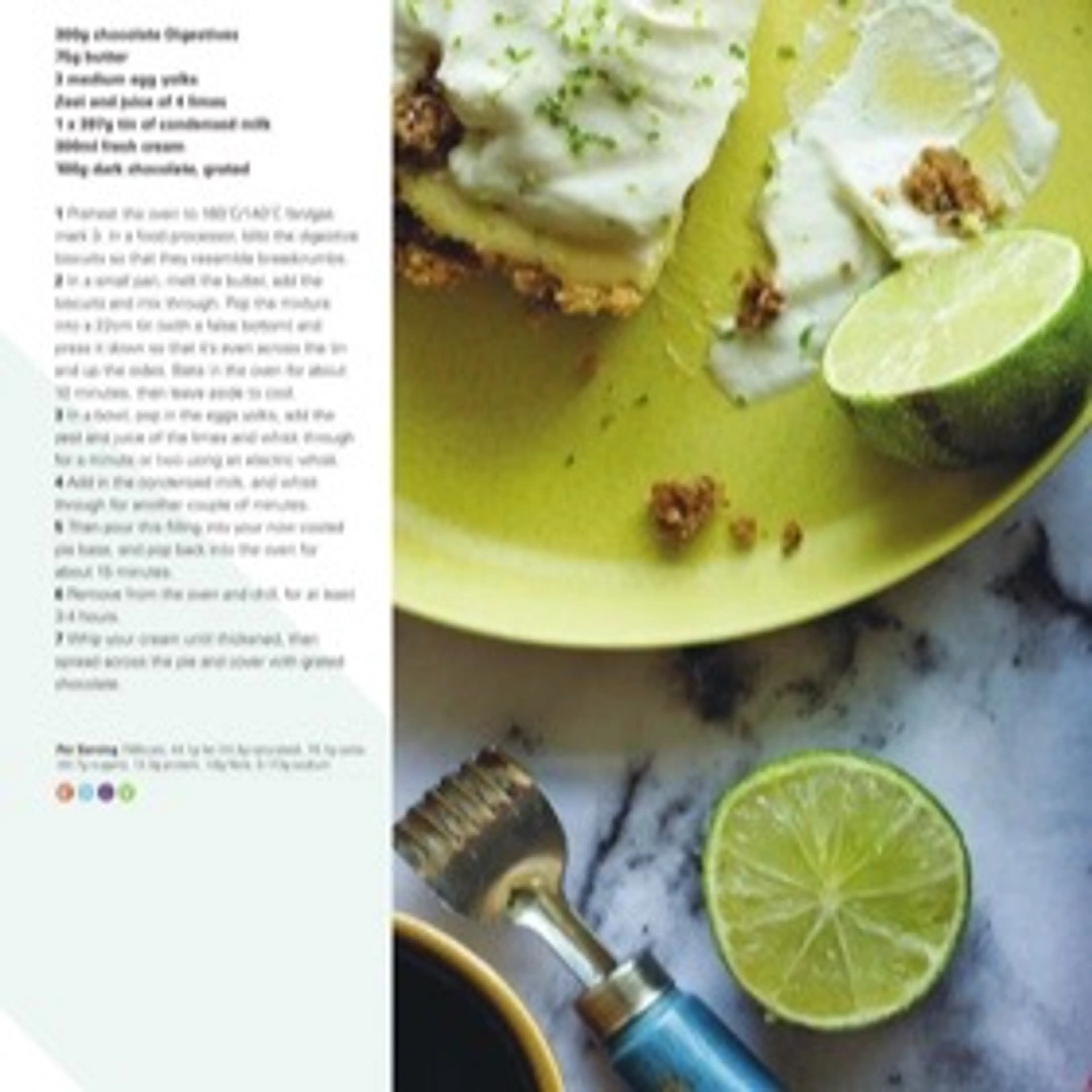 Key lime pie