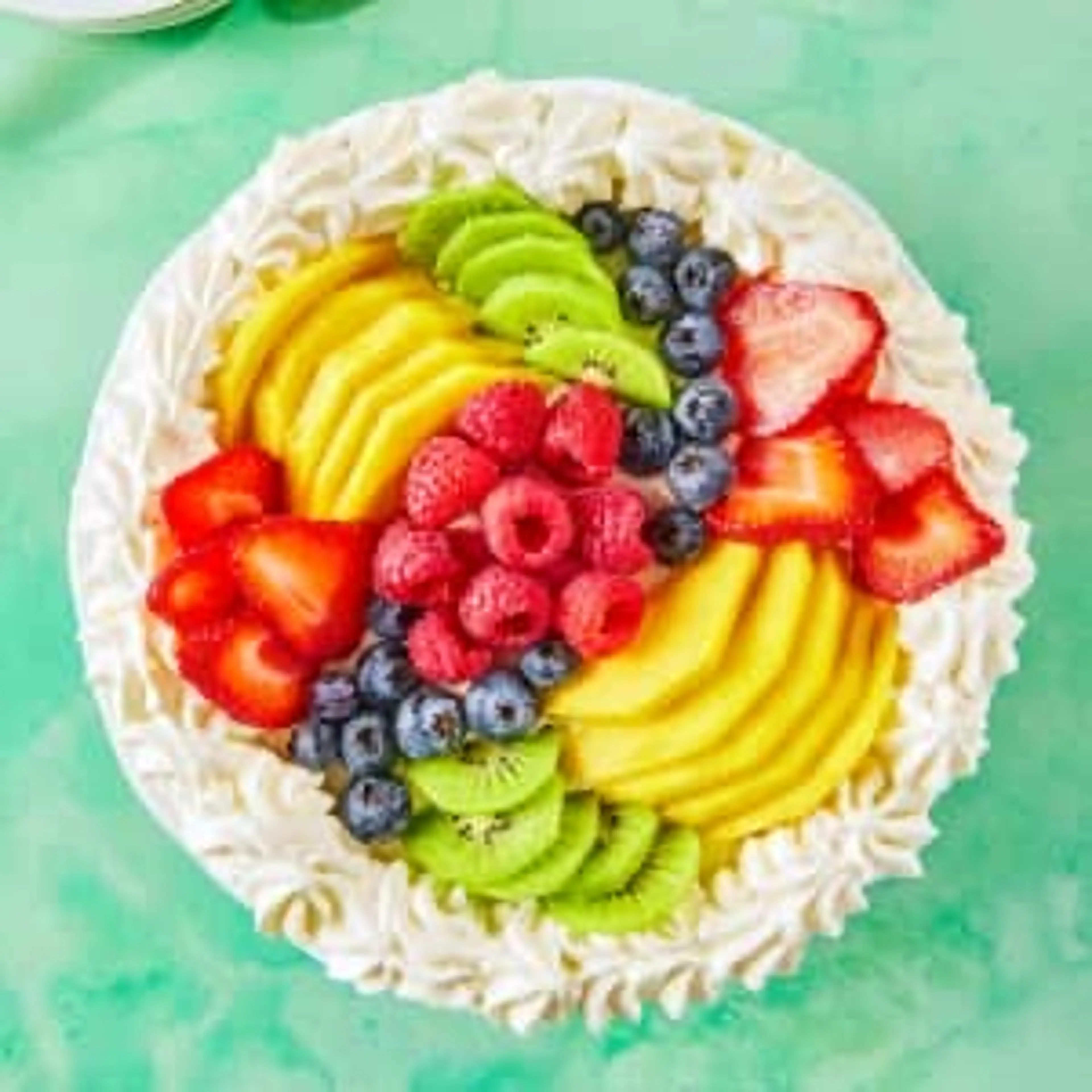 Fresh Fruit Cream Cake