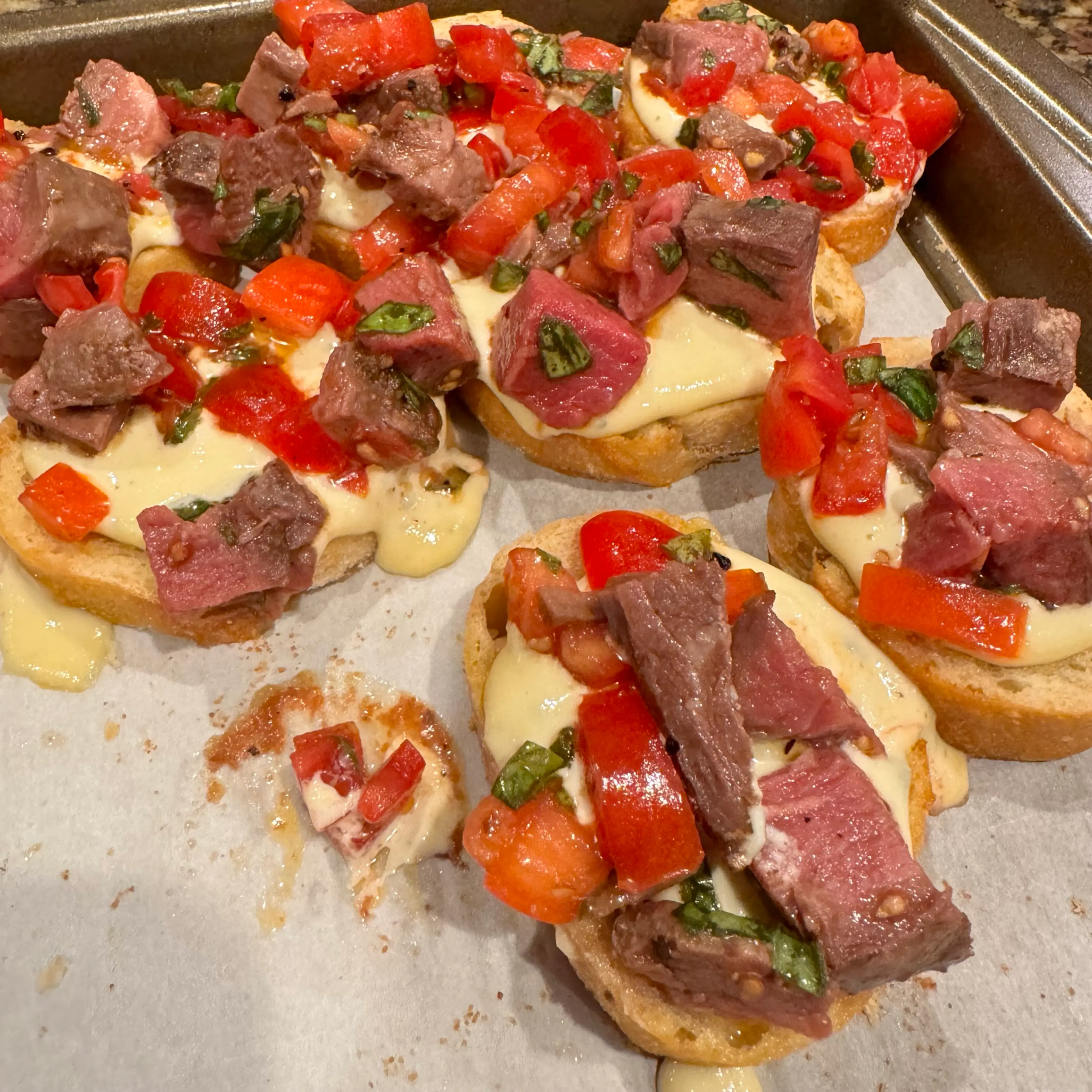 Steak Bruschetta