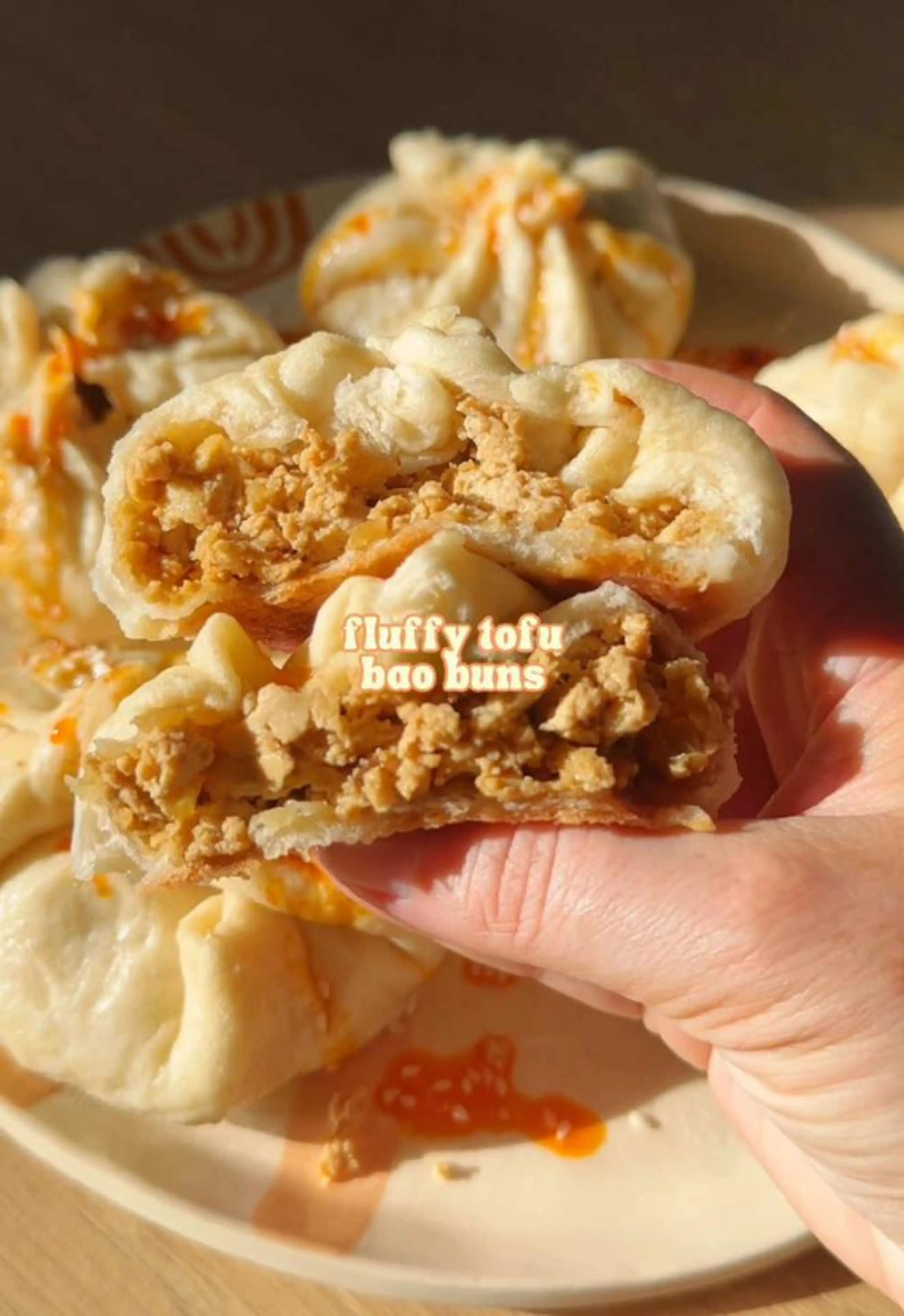 Fluffy Home-made Tofu Bao Buns