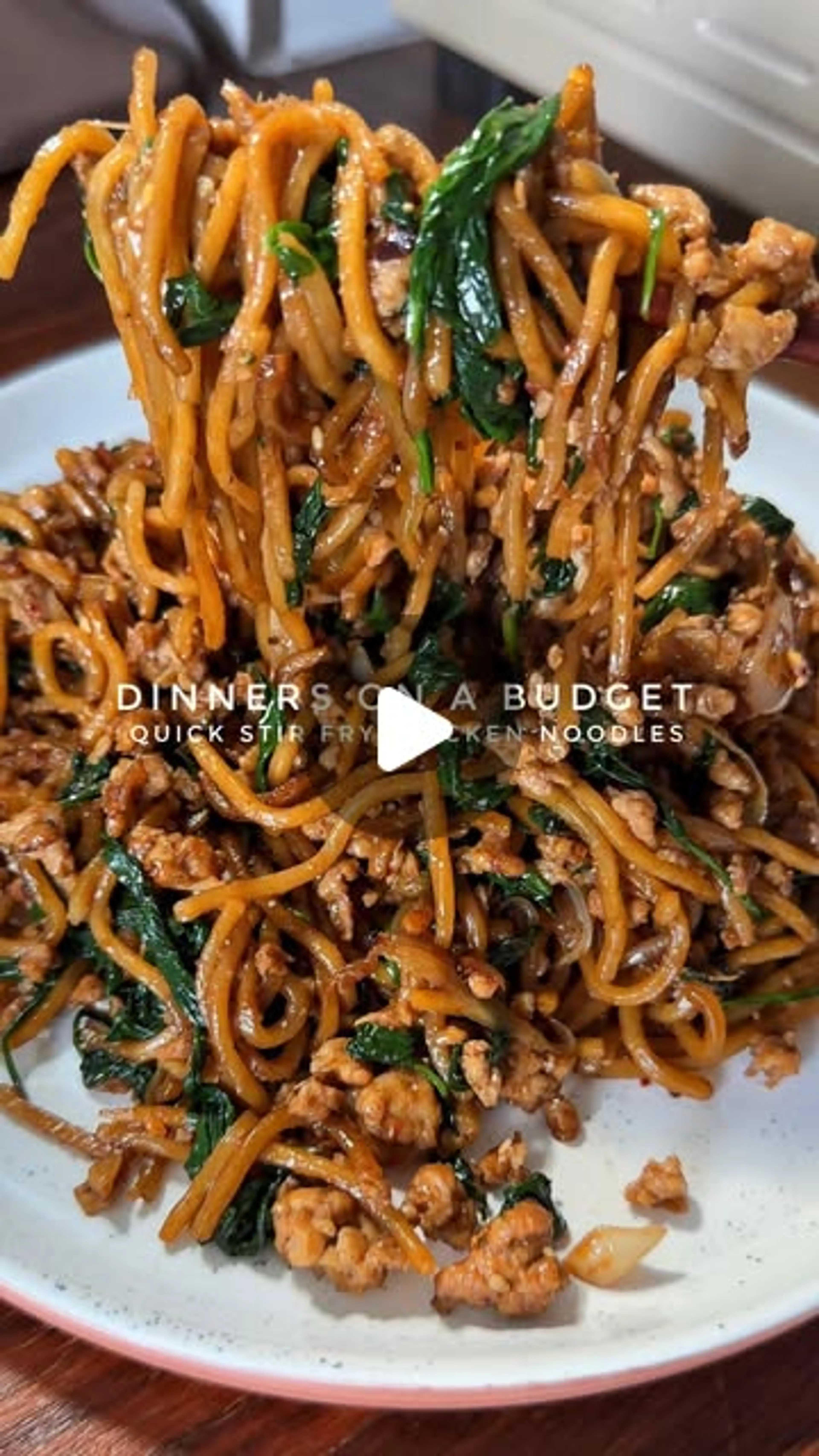Quick Chicken Noodle Stir Fry