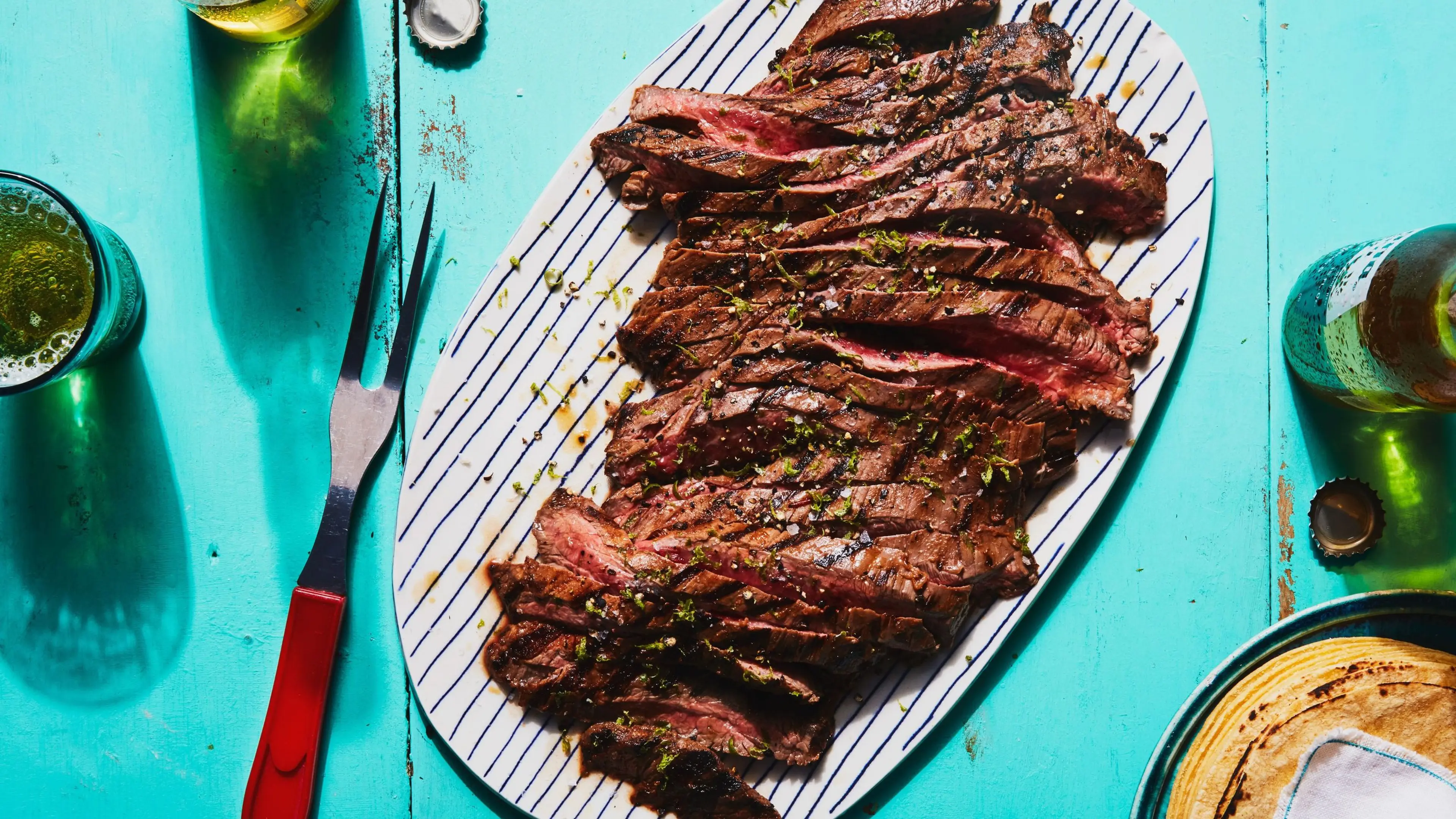 3-Ingredient Chipotle-Lime Grilled Steak