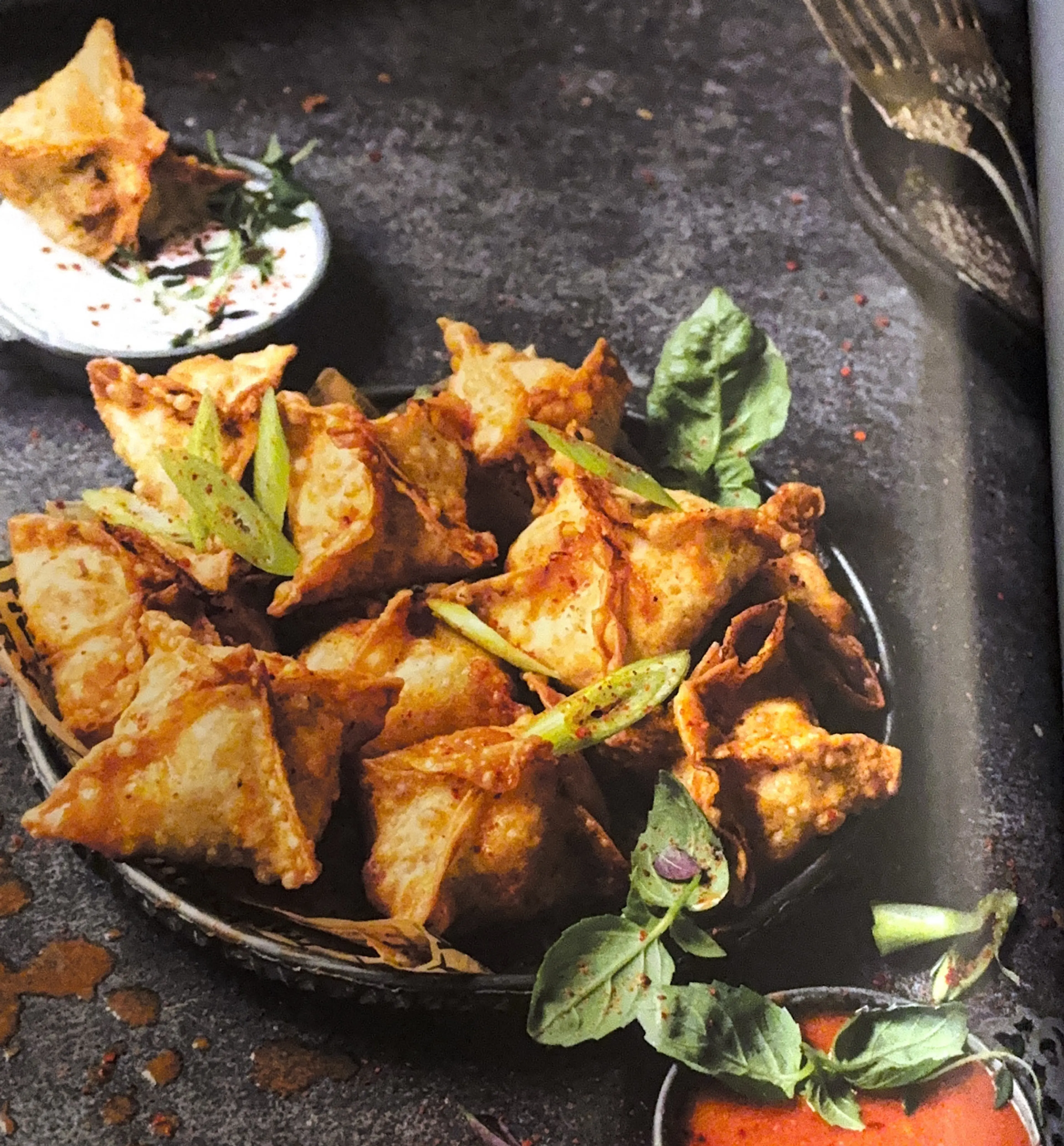 Buffalo Chicken Rangoons