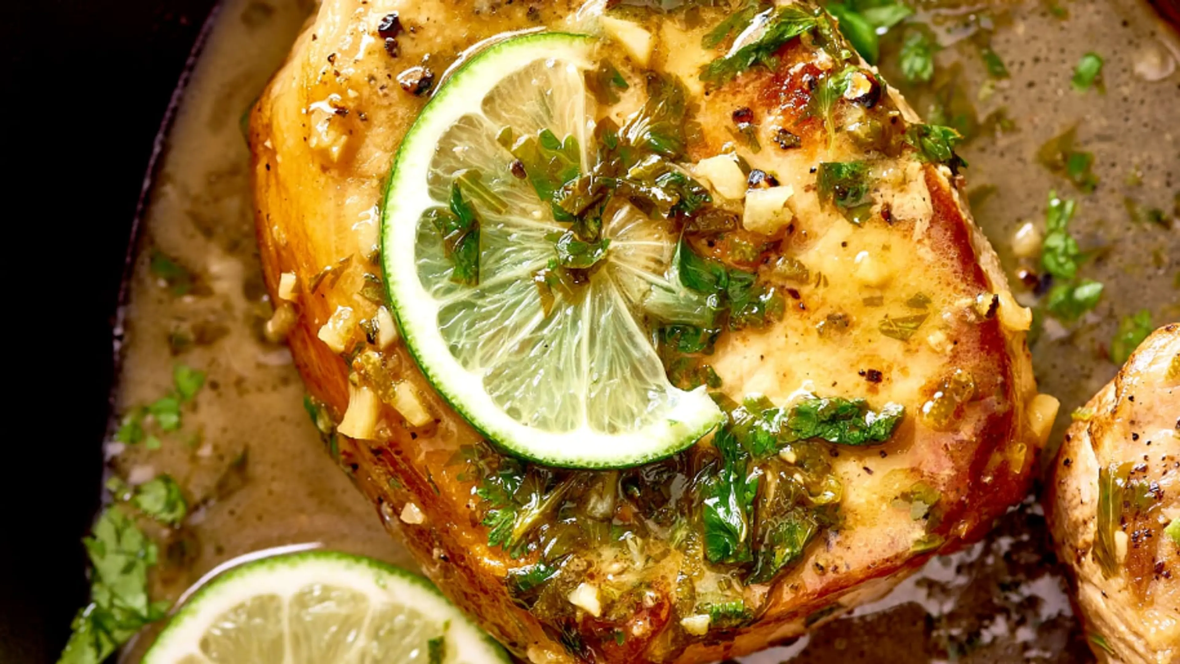 Recipe: Cilantro Lime Pork Chops