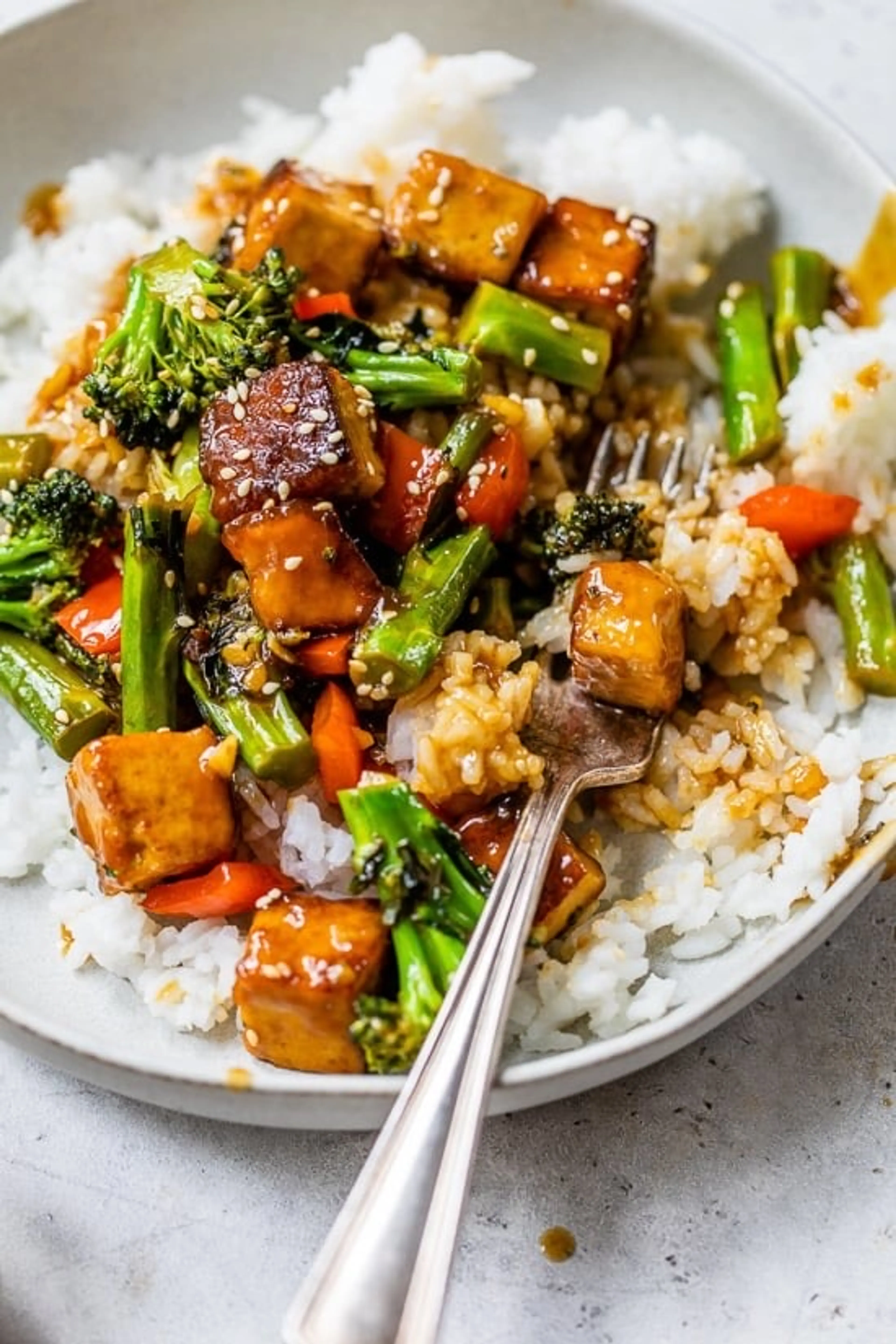 Vegetable Stir Fry With Tofu