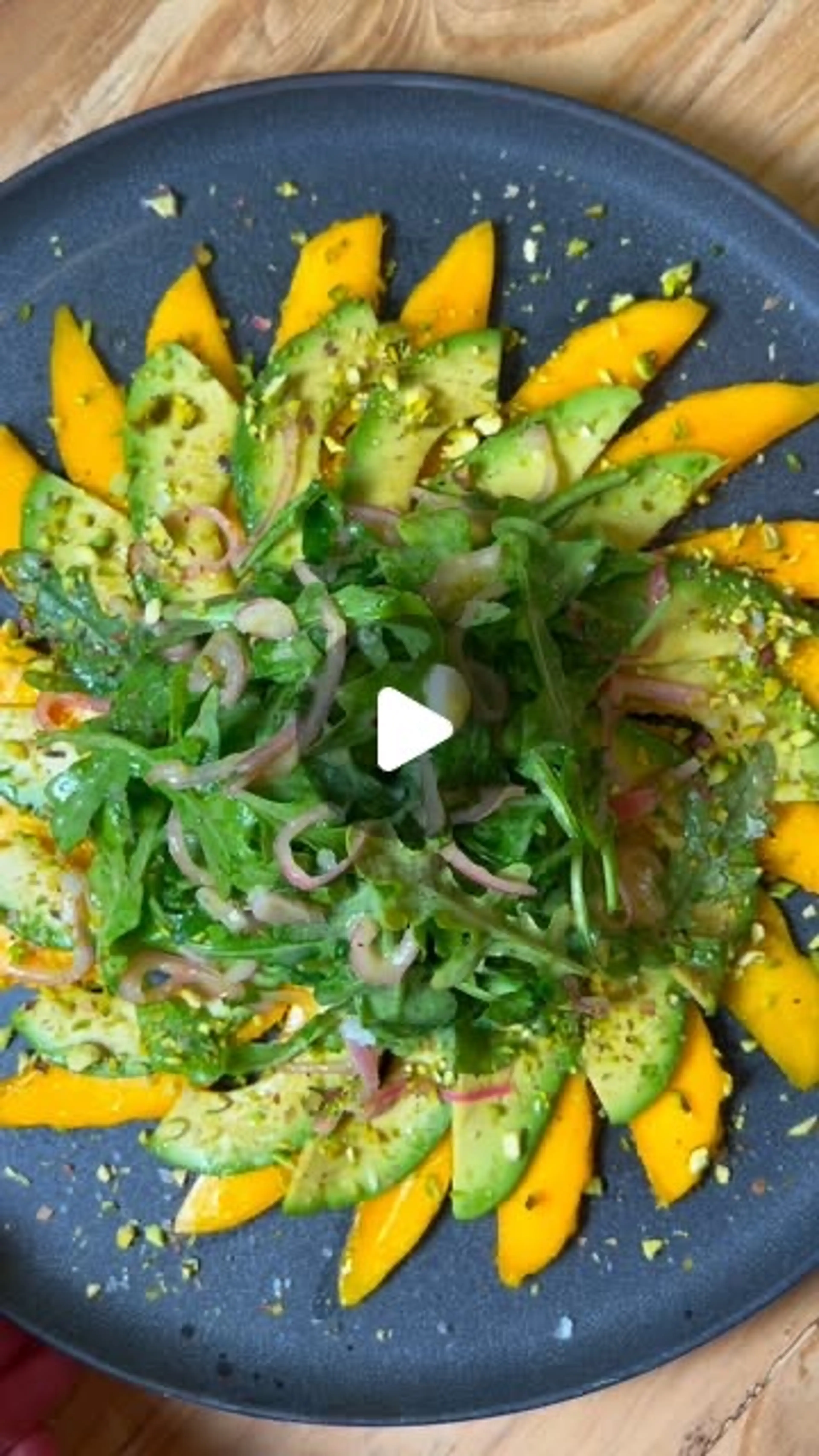 Avocado Mango Carpaccio