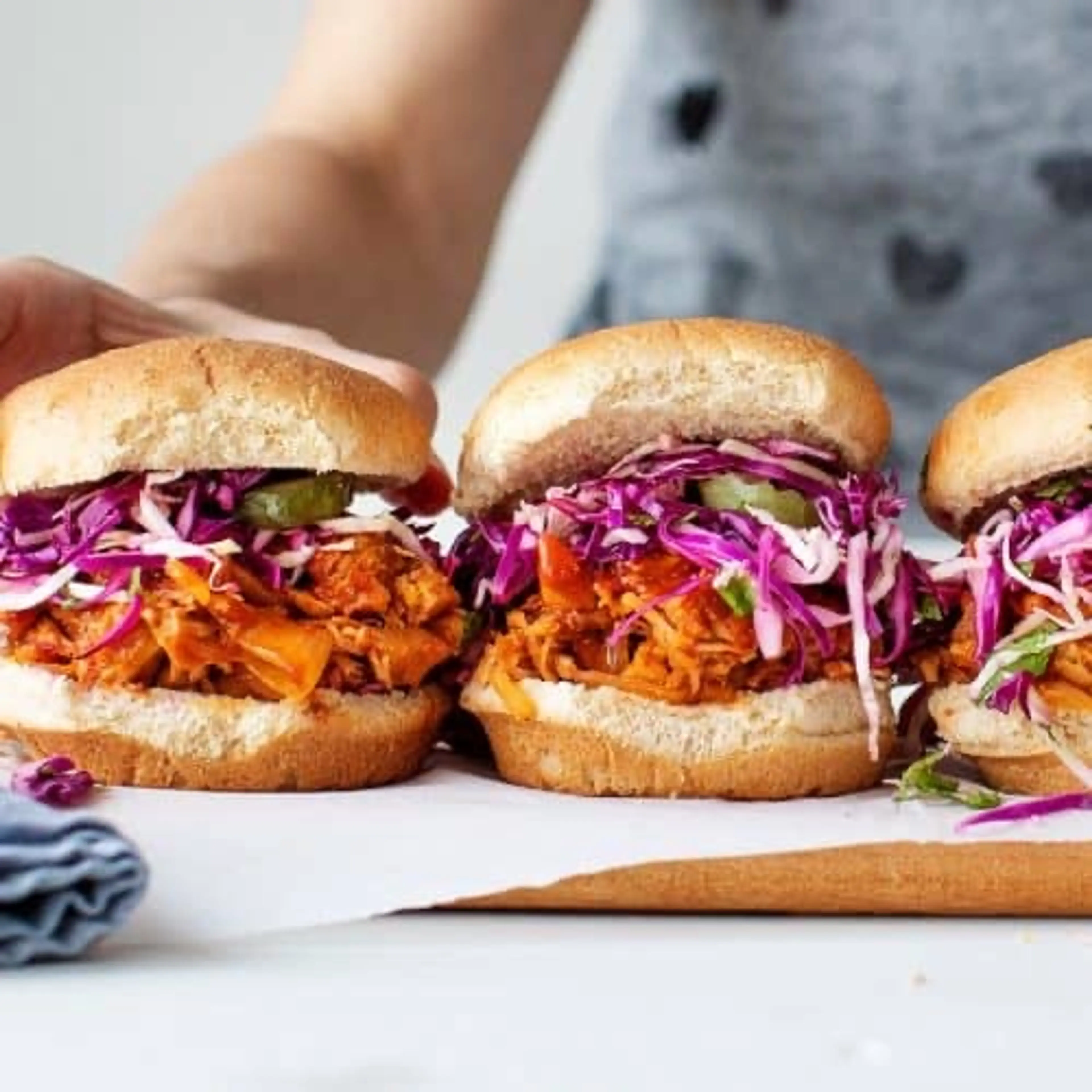 BBQ Jackfruit Sandwich