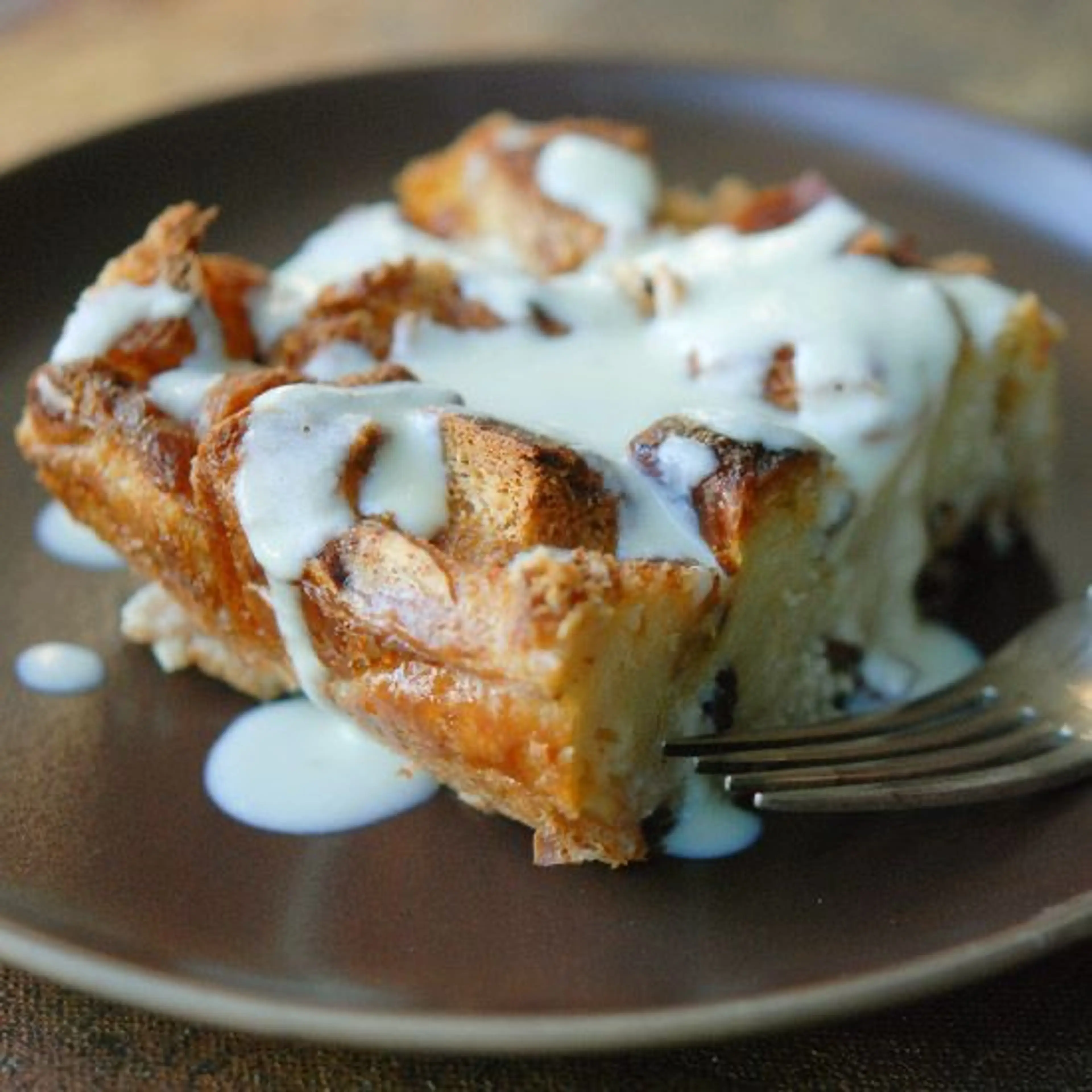 Andrew Zimmern Bread Pudding with Irish Whiskey
