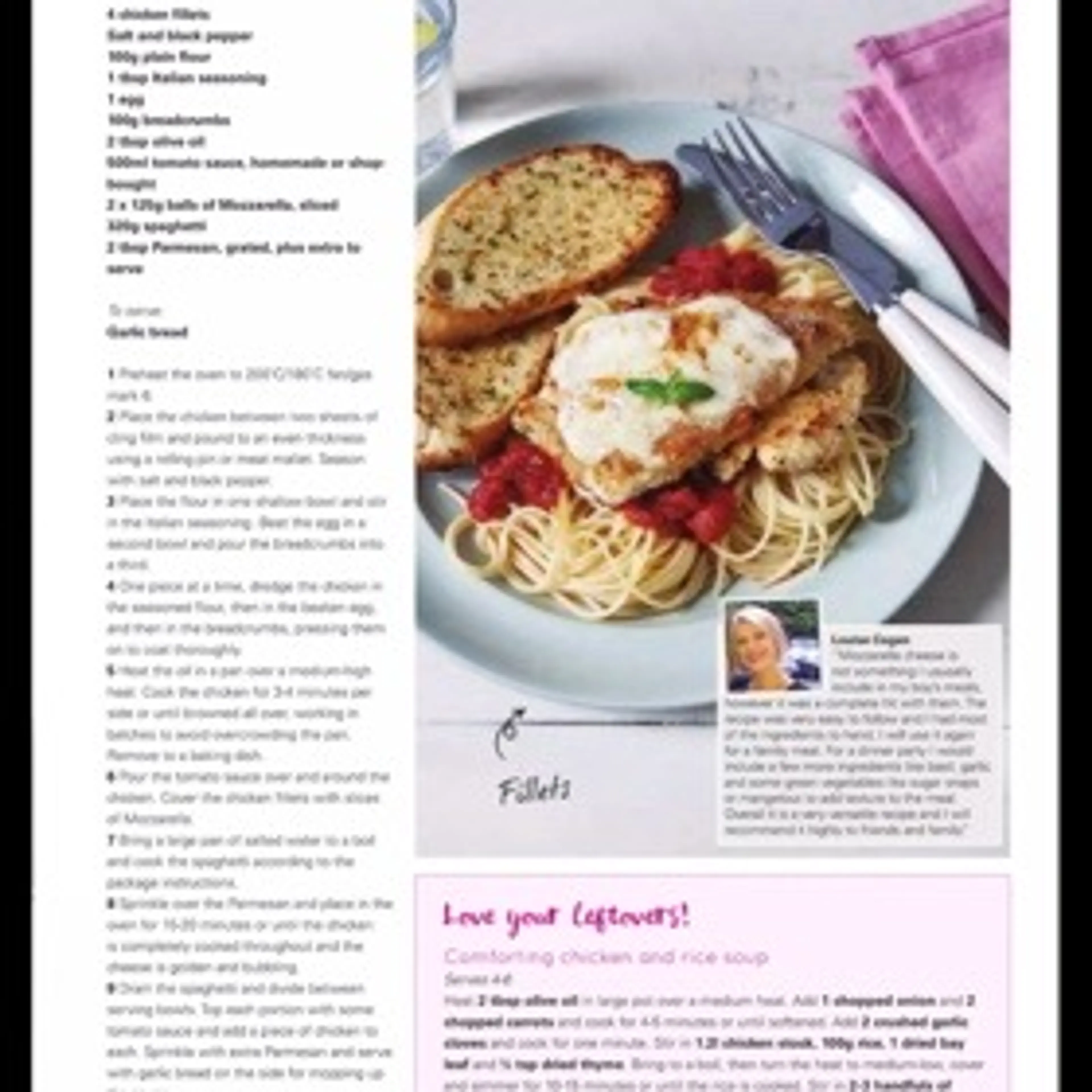 Chicken Parmigiana