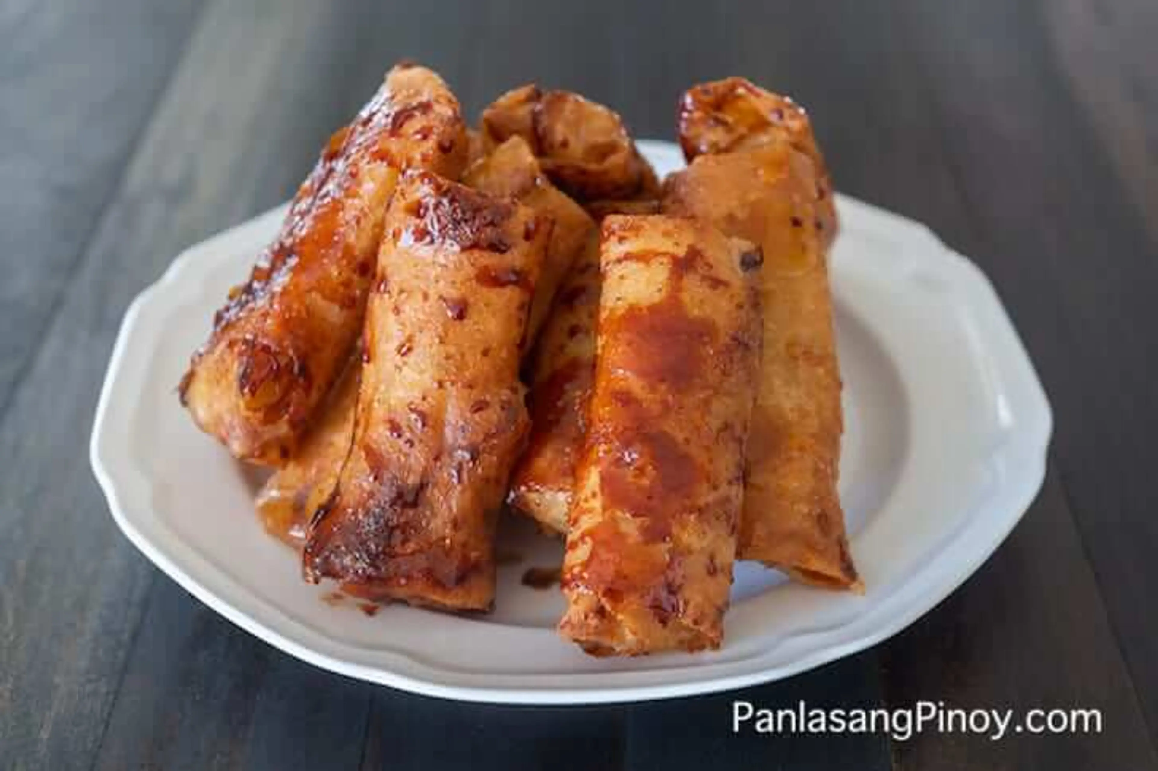 Turon (Banana Lumpia with Caramel)
