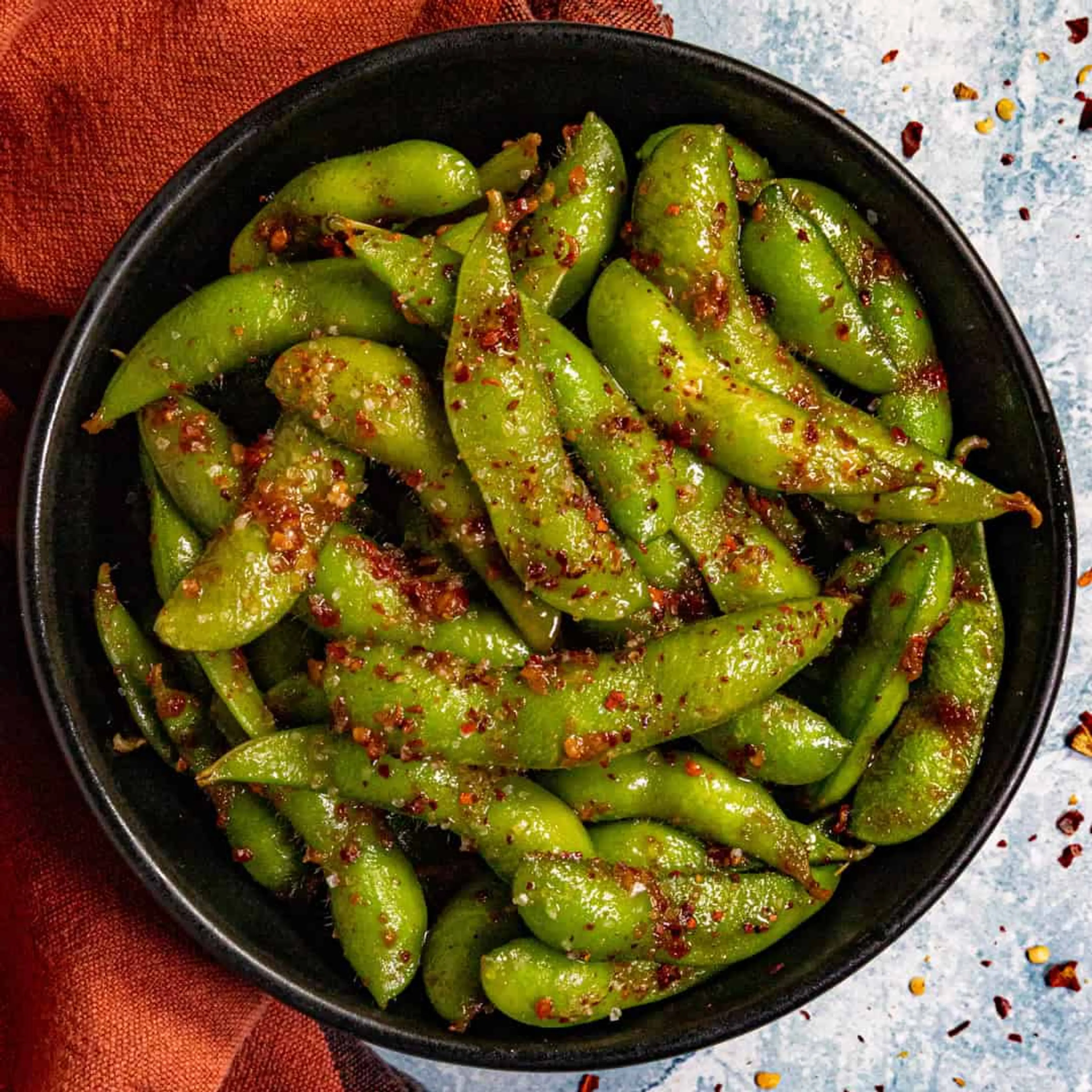 Easy Spicy Edamame Recipe