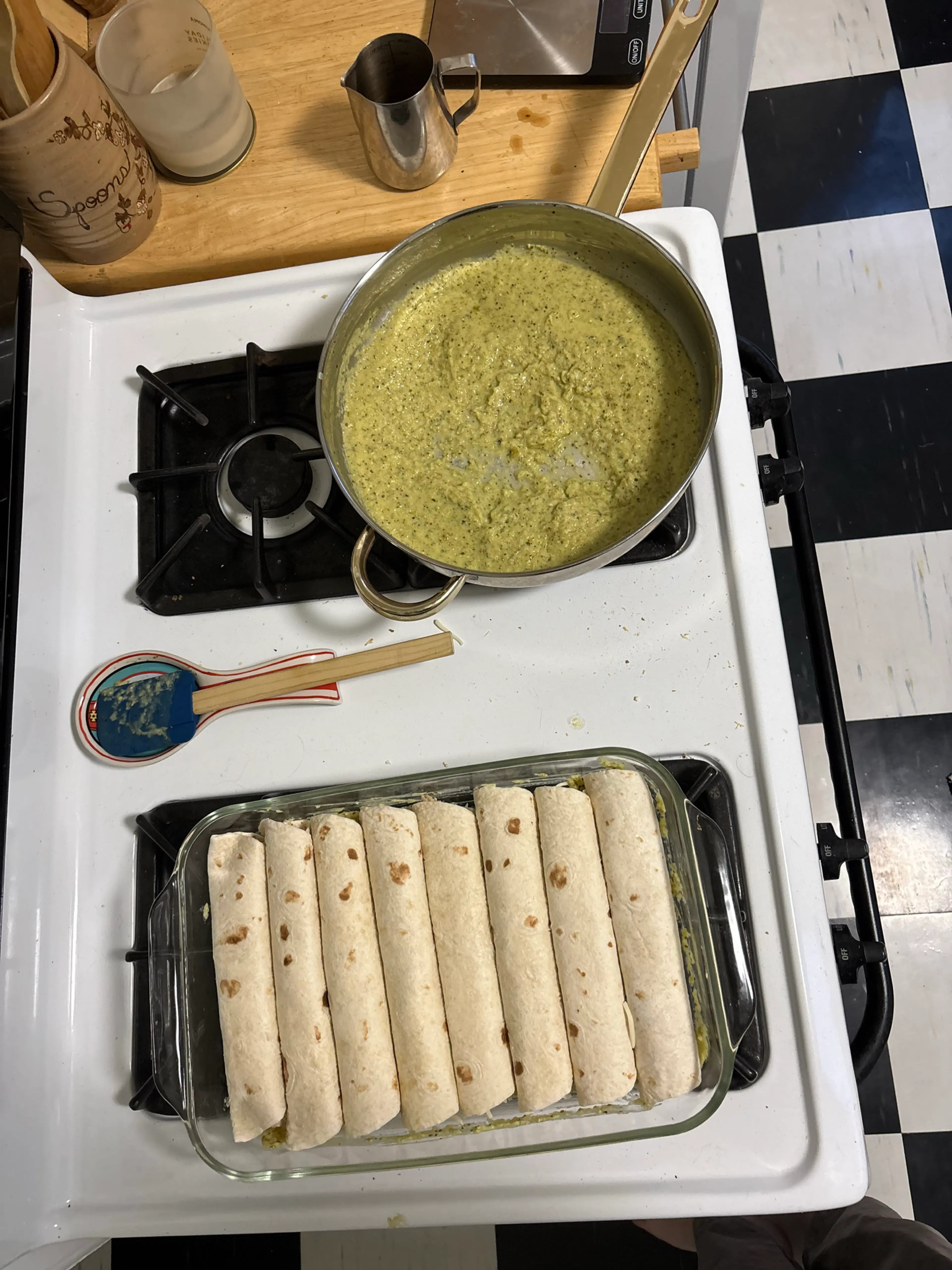 Chicken Enchiladas Verdes
