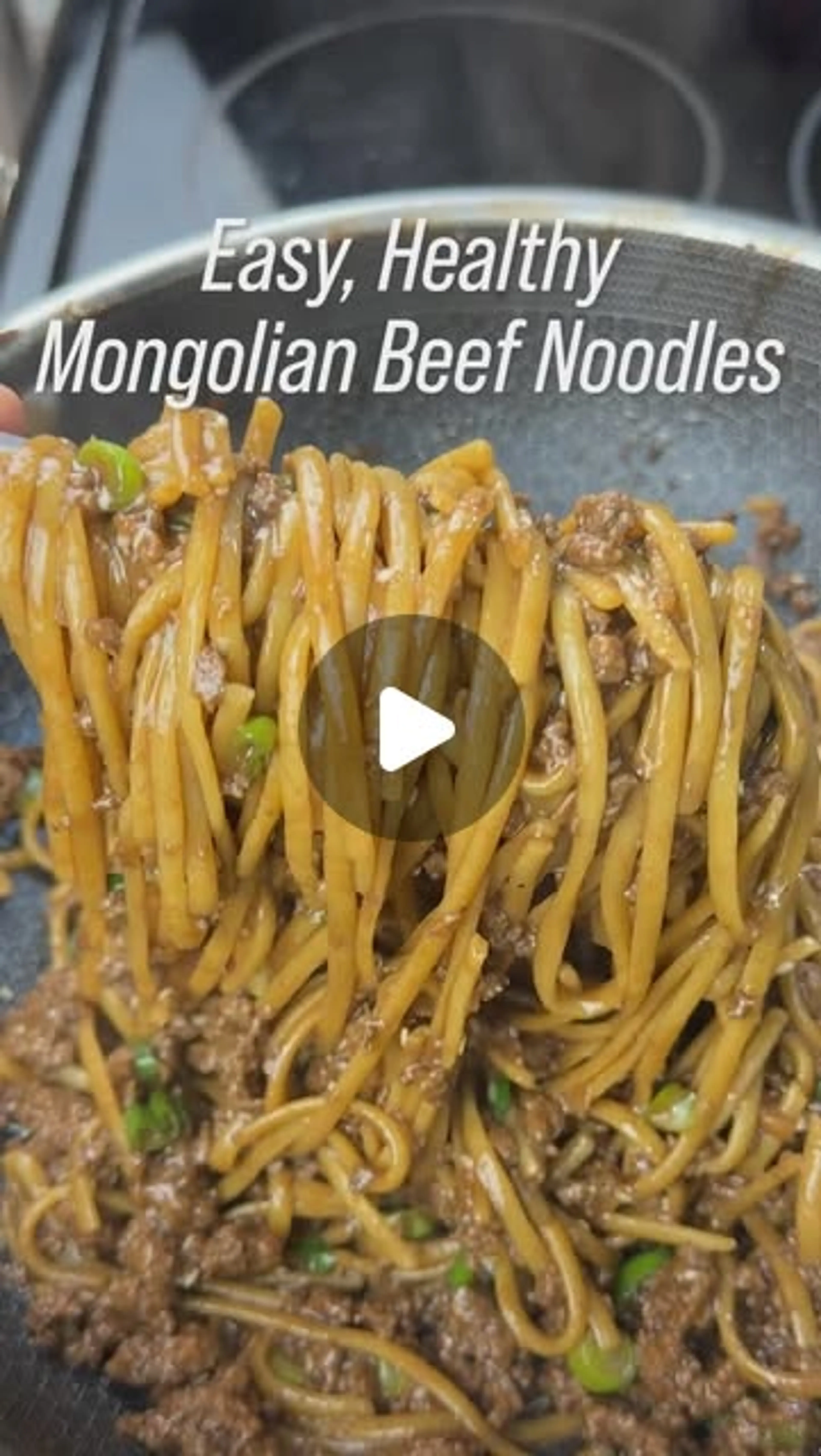 Mongolian Beef Noodles