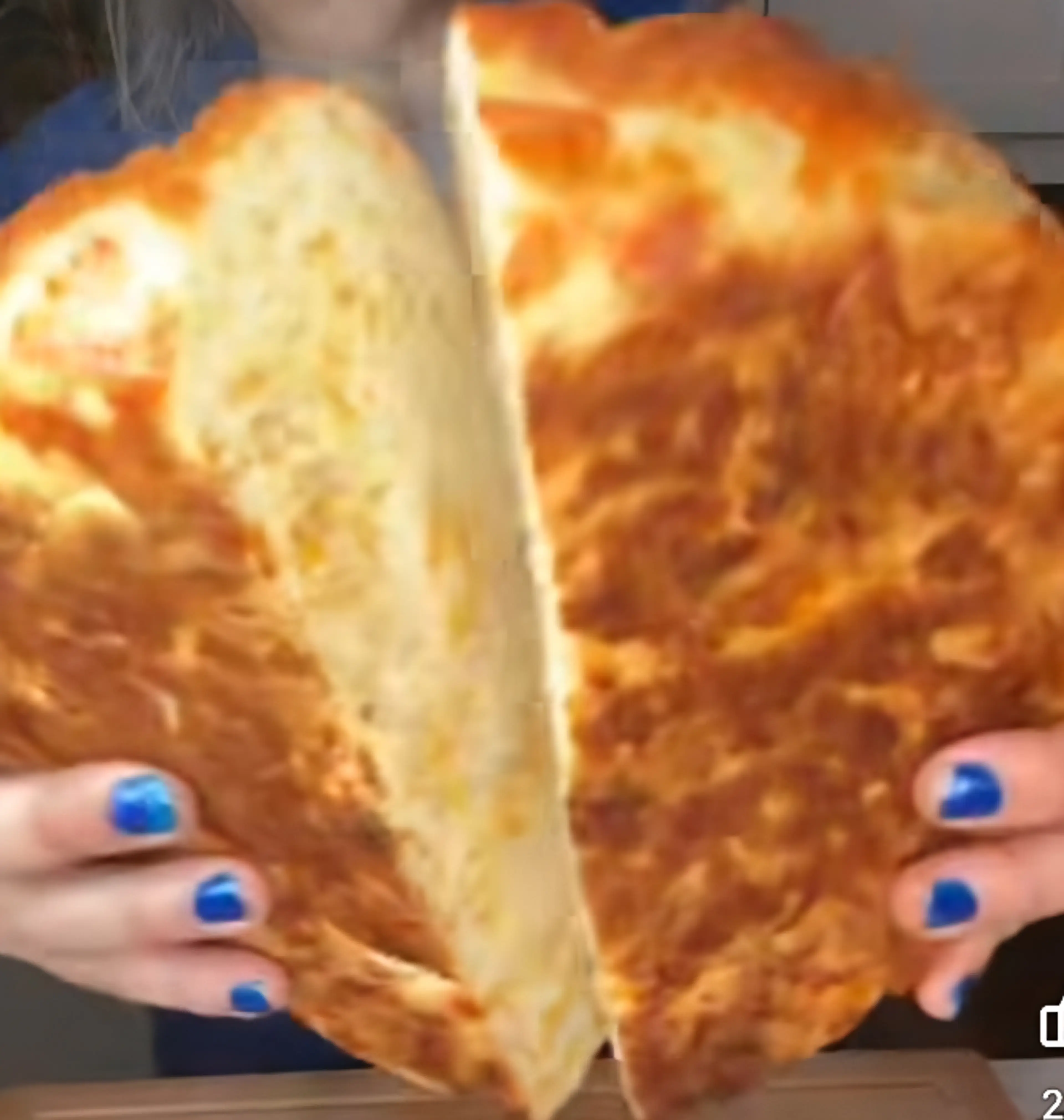Cheese Bread (No Knead)