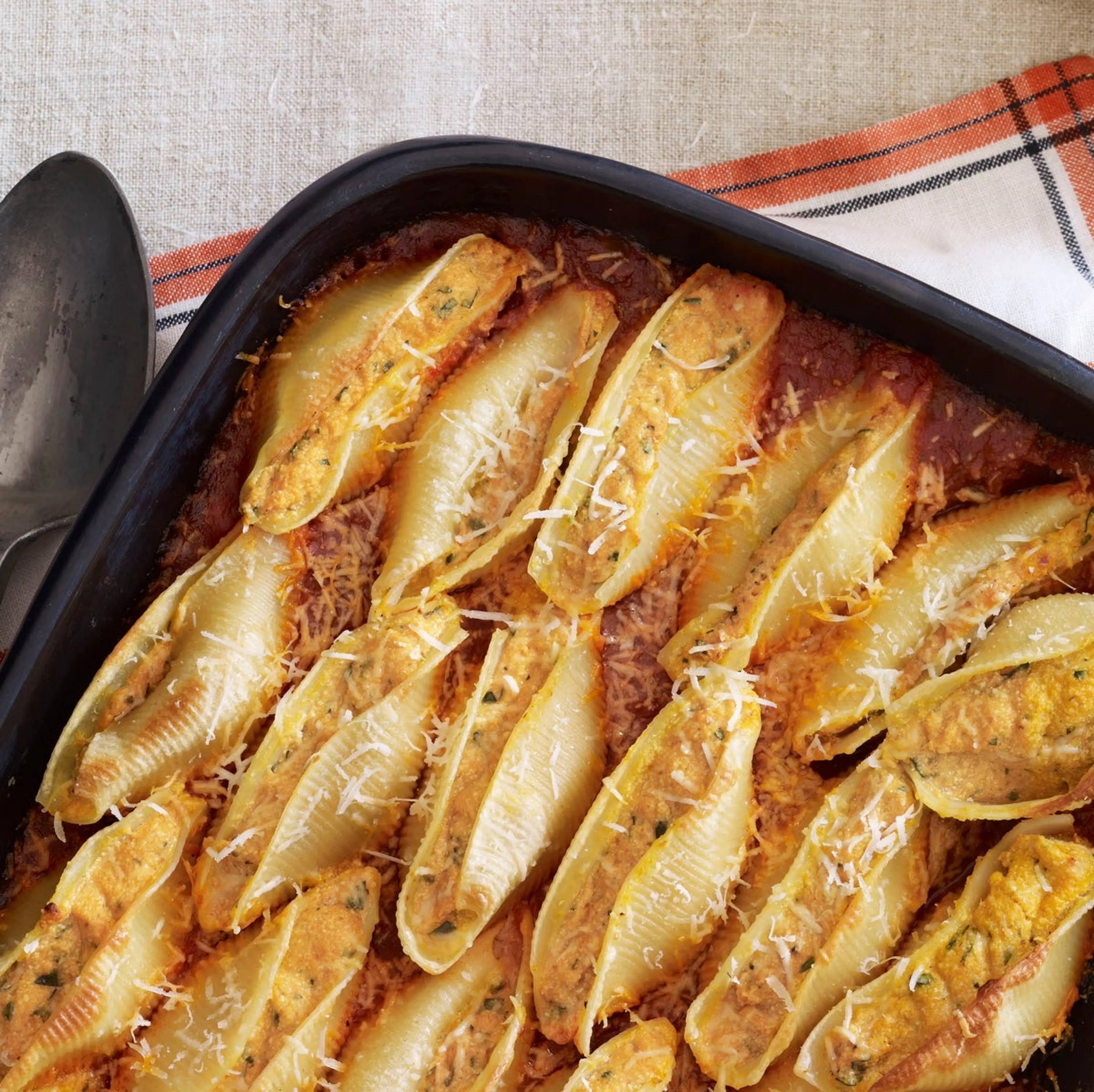 Pumpkin-Ricotta Stuffed Shells