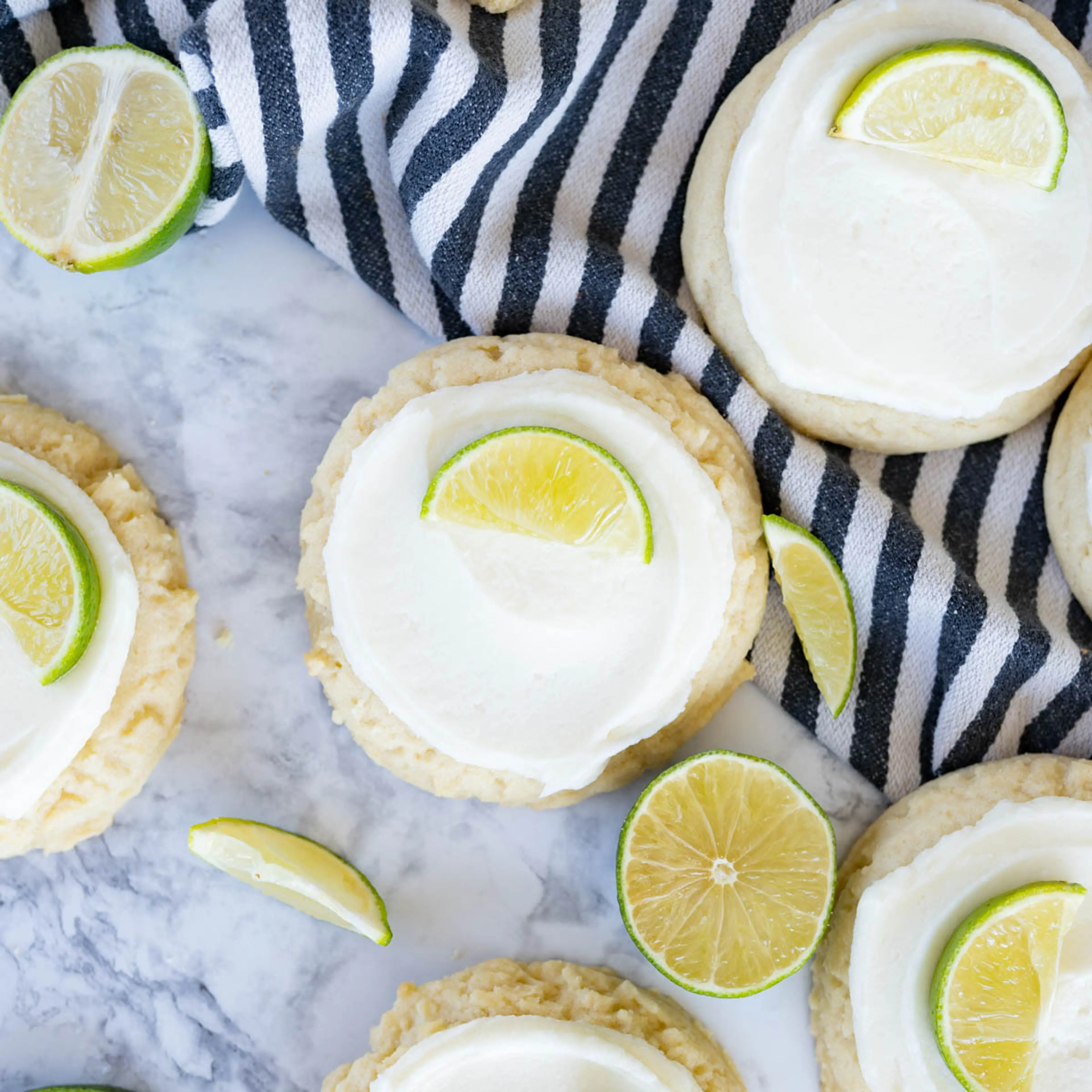 Twisted Sugar Coconut Lime Sugar Cookies