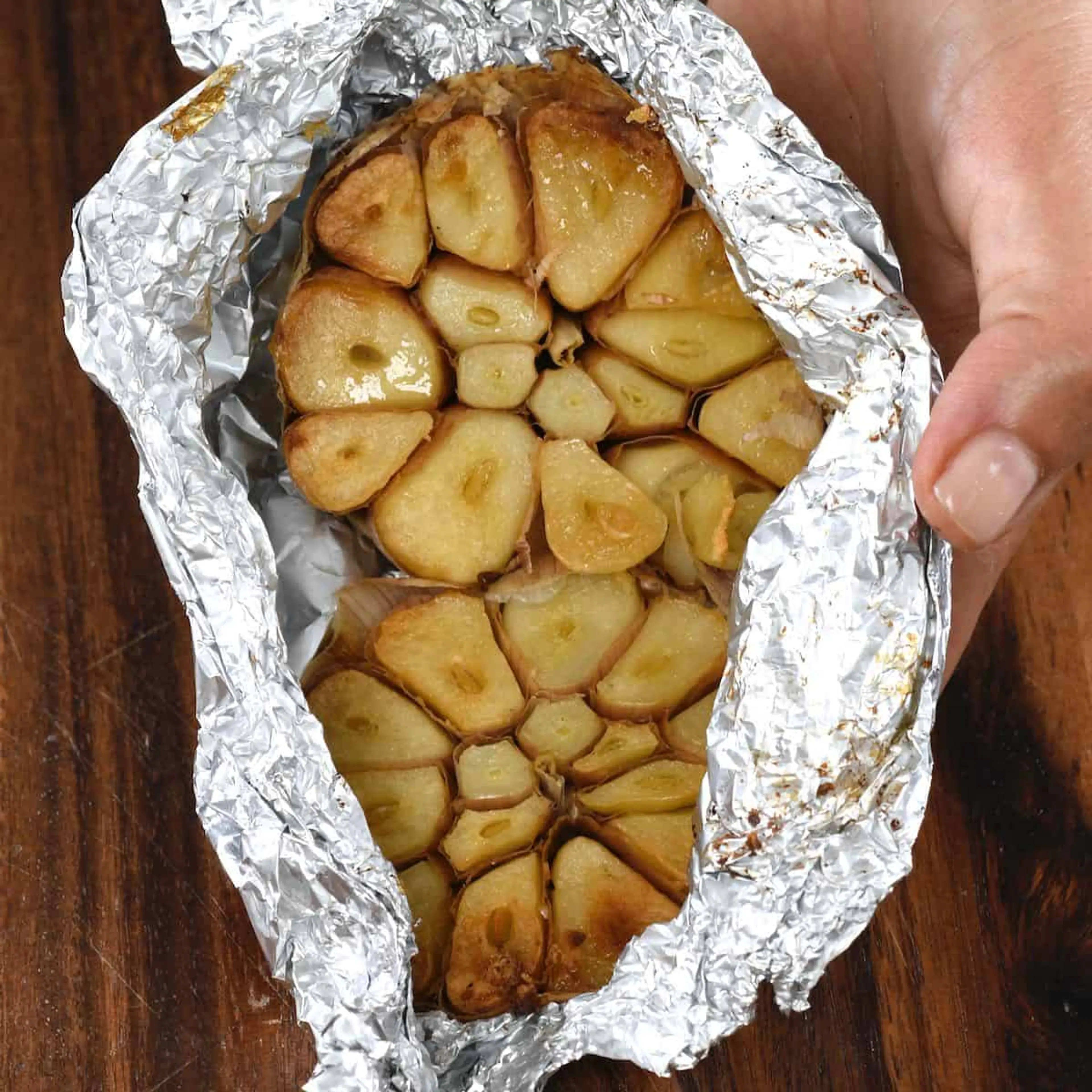 How to Roast Garlic in the Oven (Whole Roasted Garlic + Clov