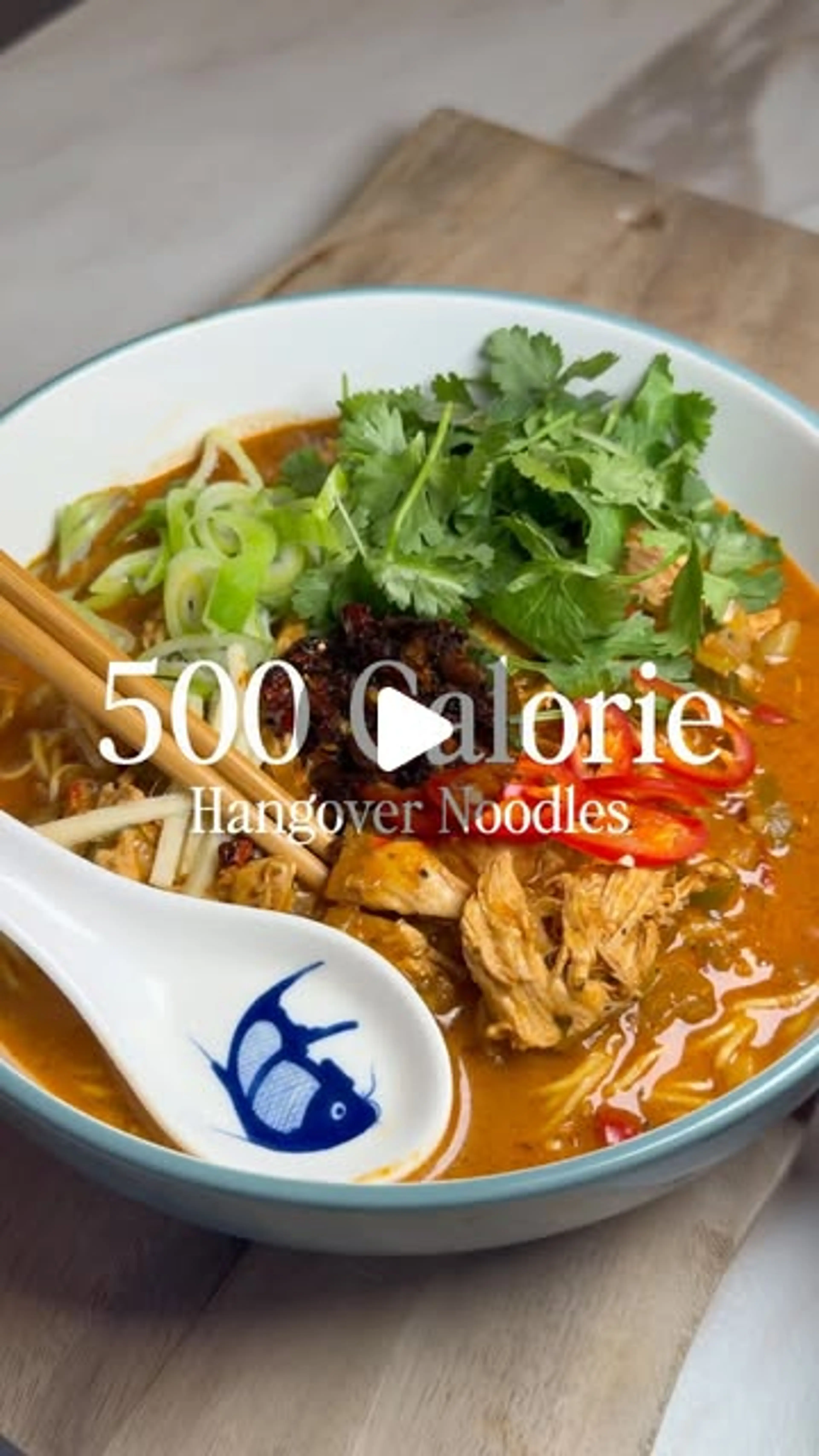 Low-calorie Hangover Noodles