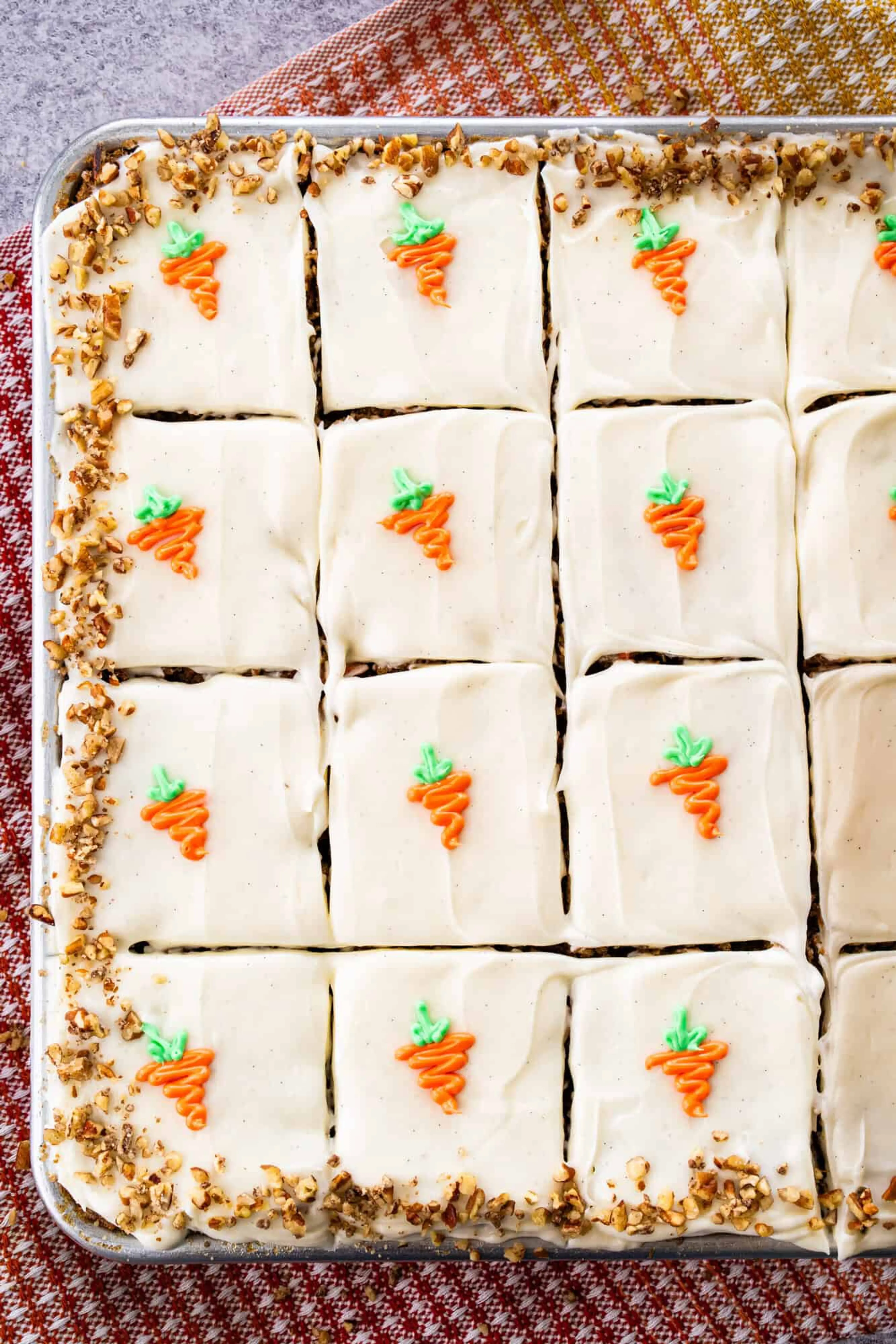 Sheet Pan Carrot Cake