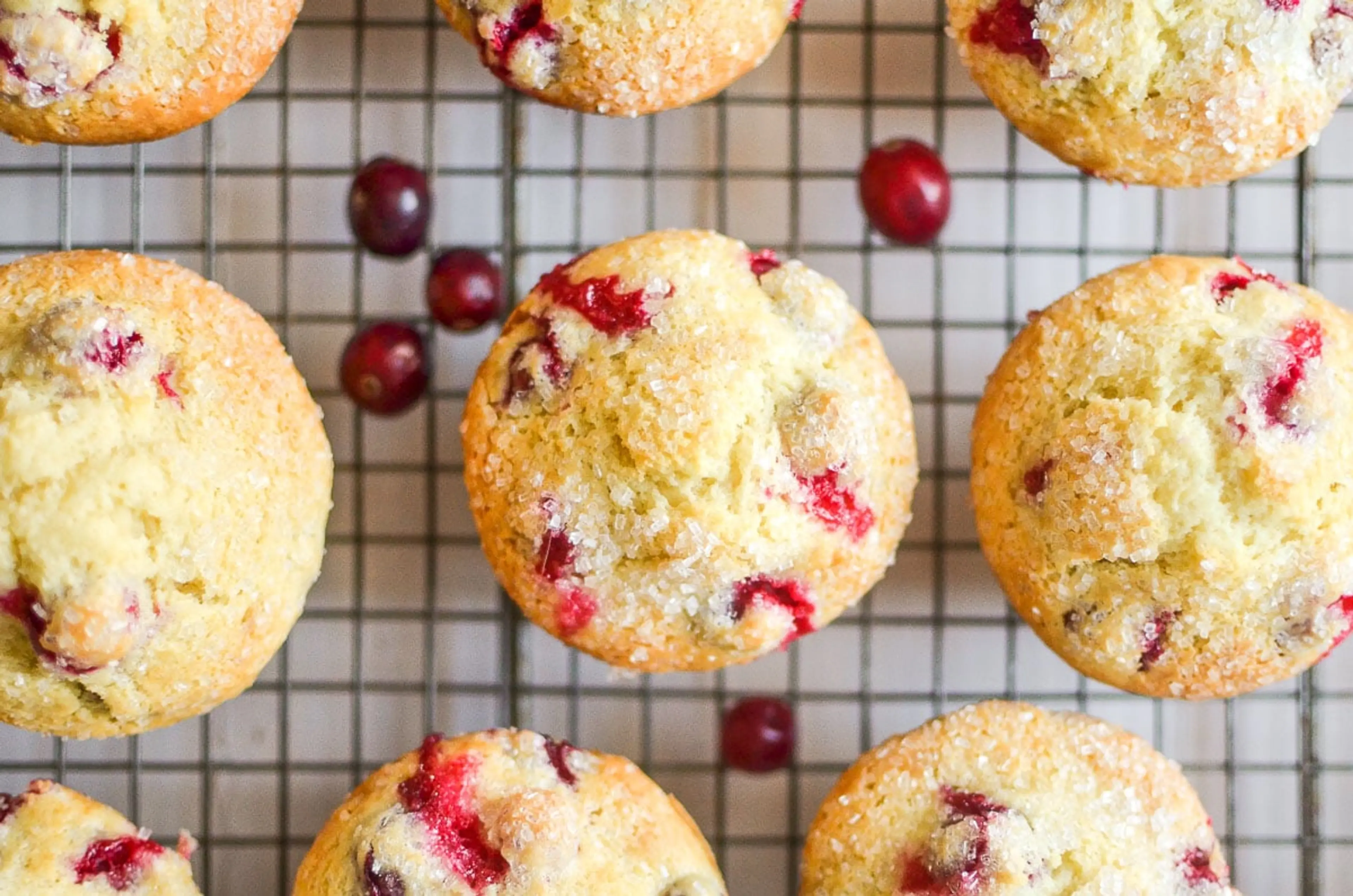 Fresh Cranberry Muffins