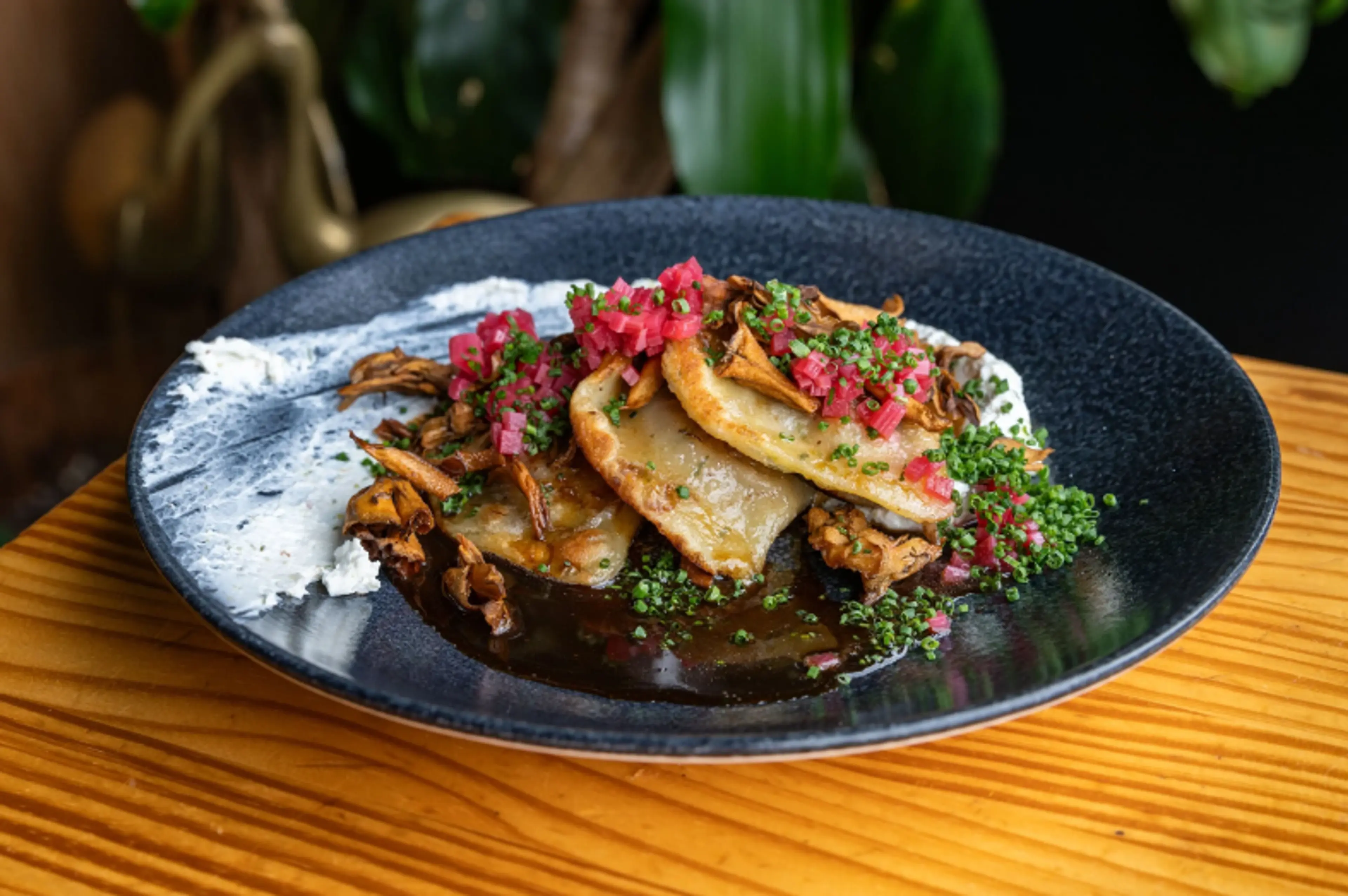 Beef Cheek Pierogies