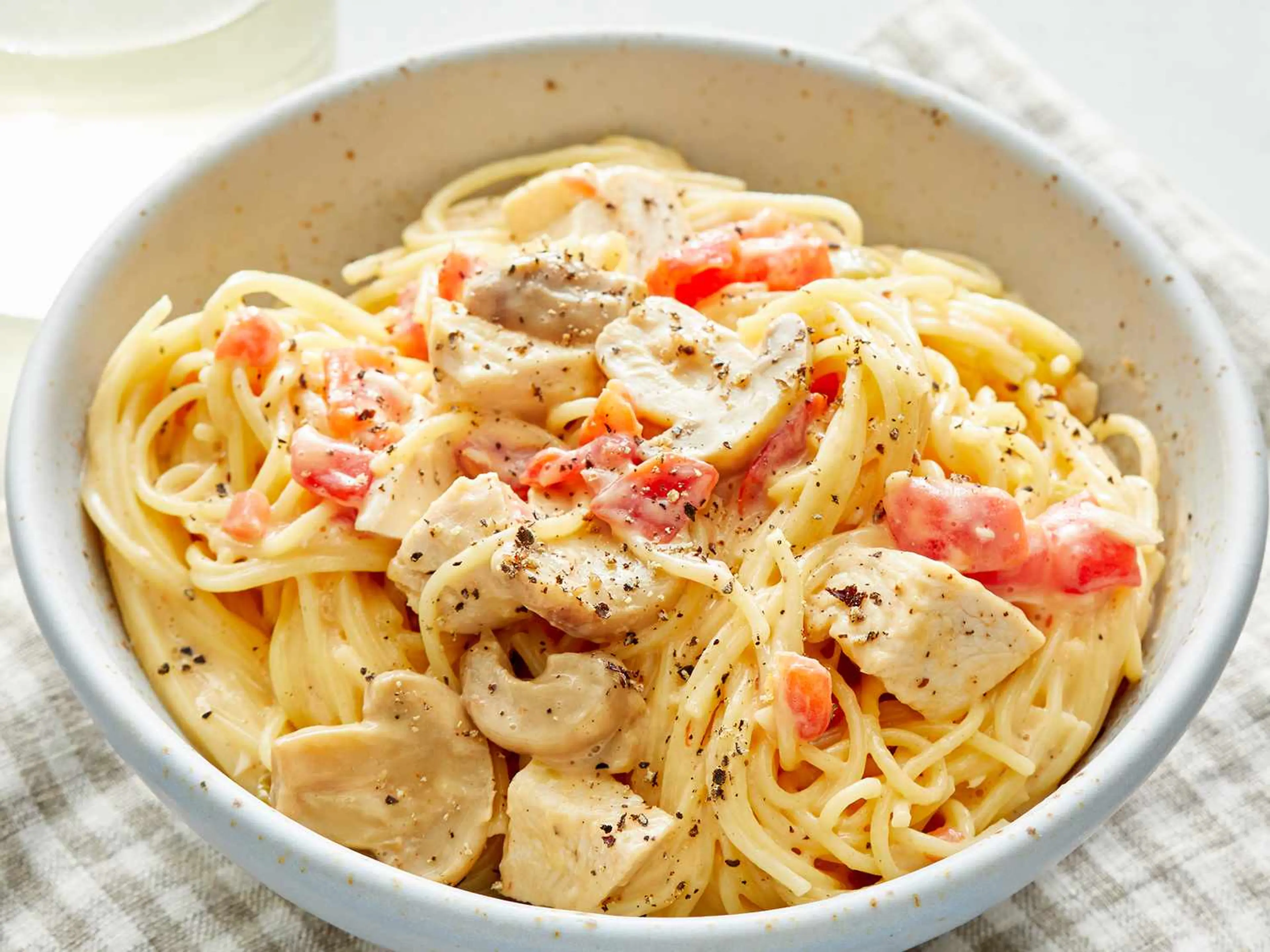 Quick and Easy Chicken Spaghetti