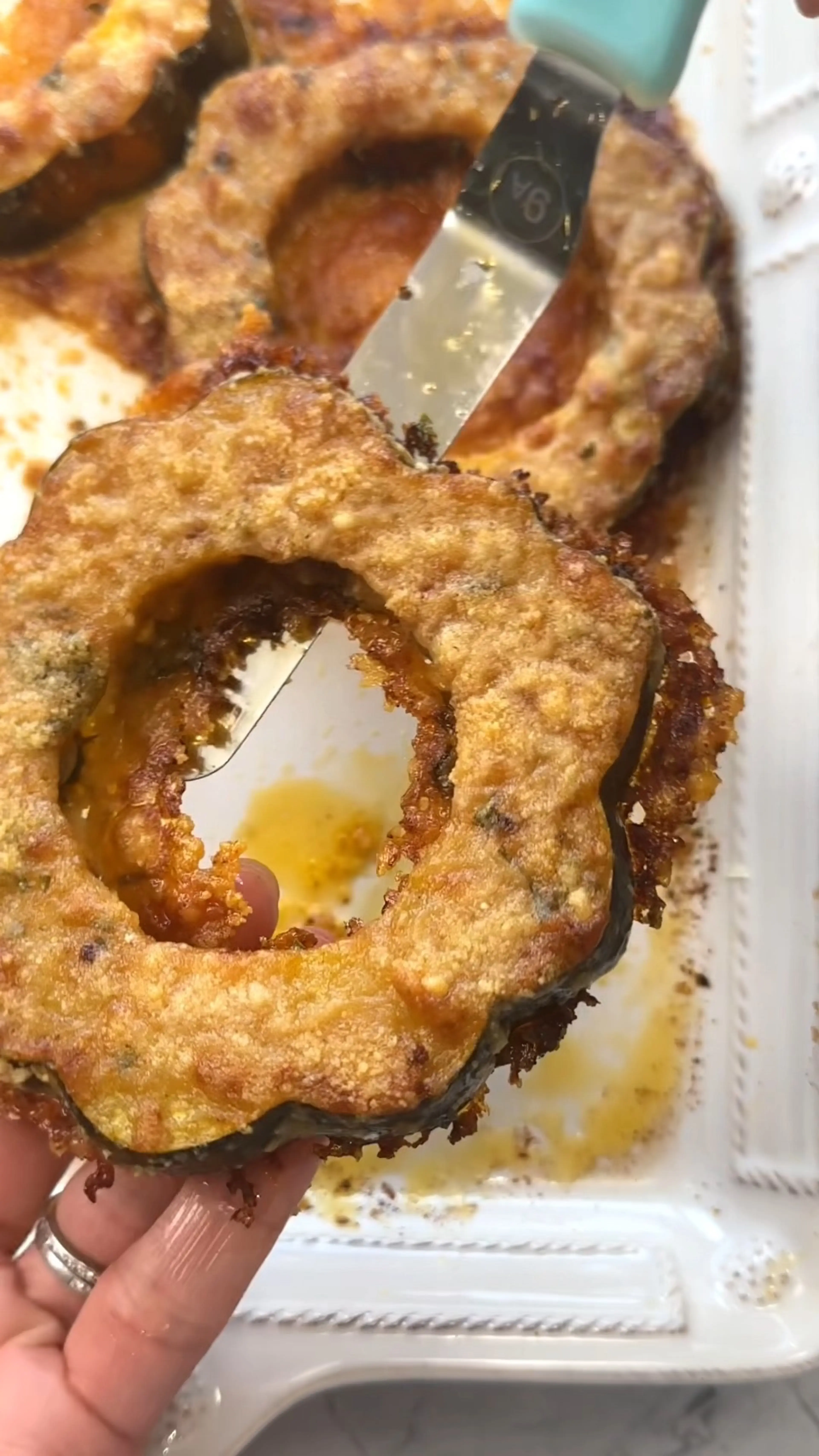 Crispy Parm Acorn Squash Rings Are a Must for Fall and for T