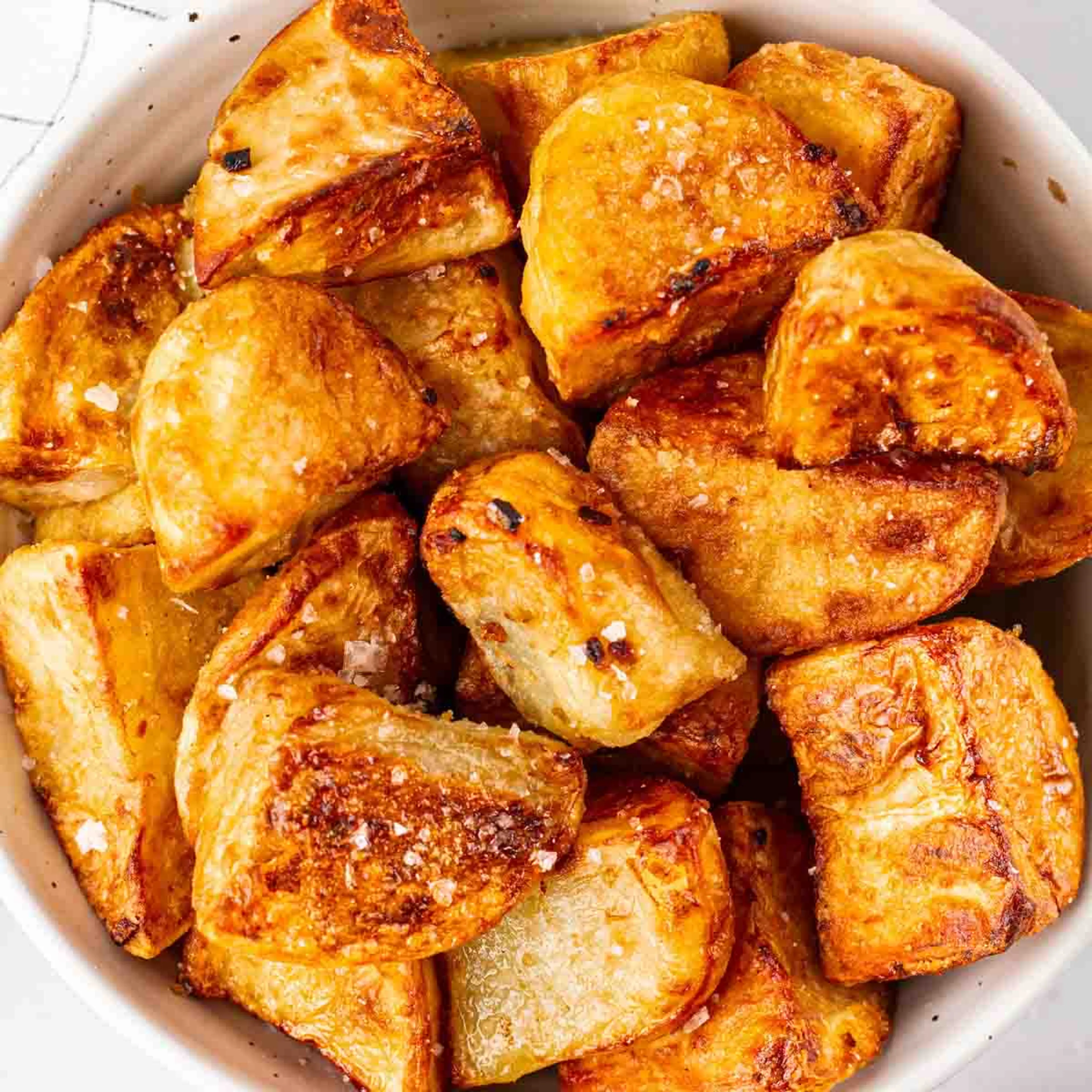 Air Fryer Roast Potatoes {Easiest Ever Recipe!}