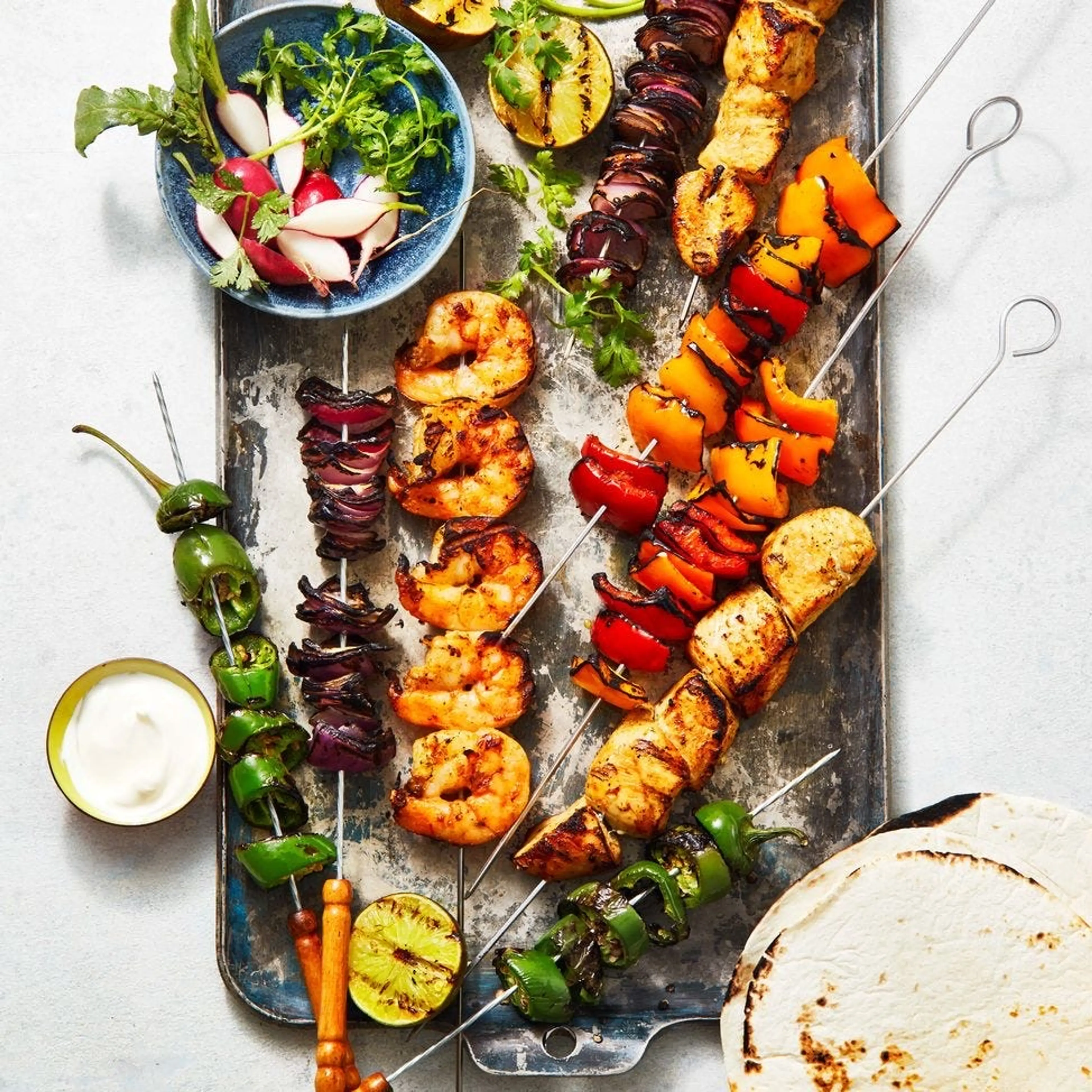 Grilled Chicken Fajitas