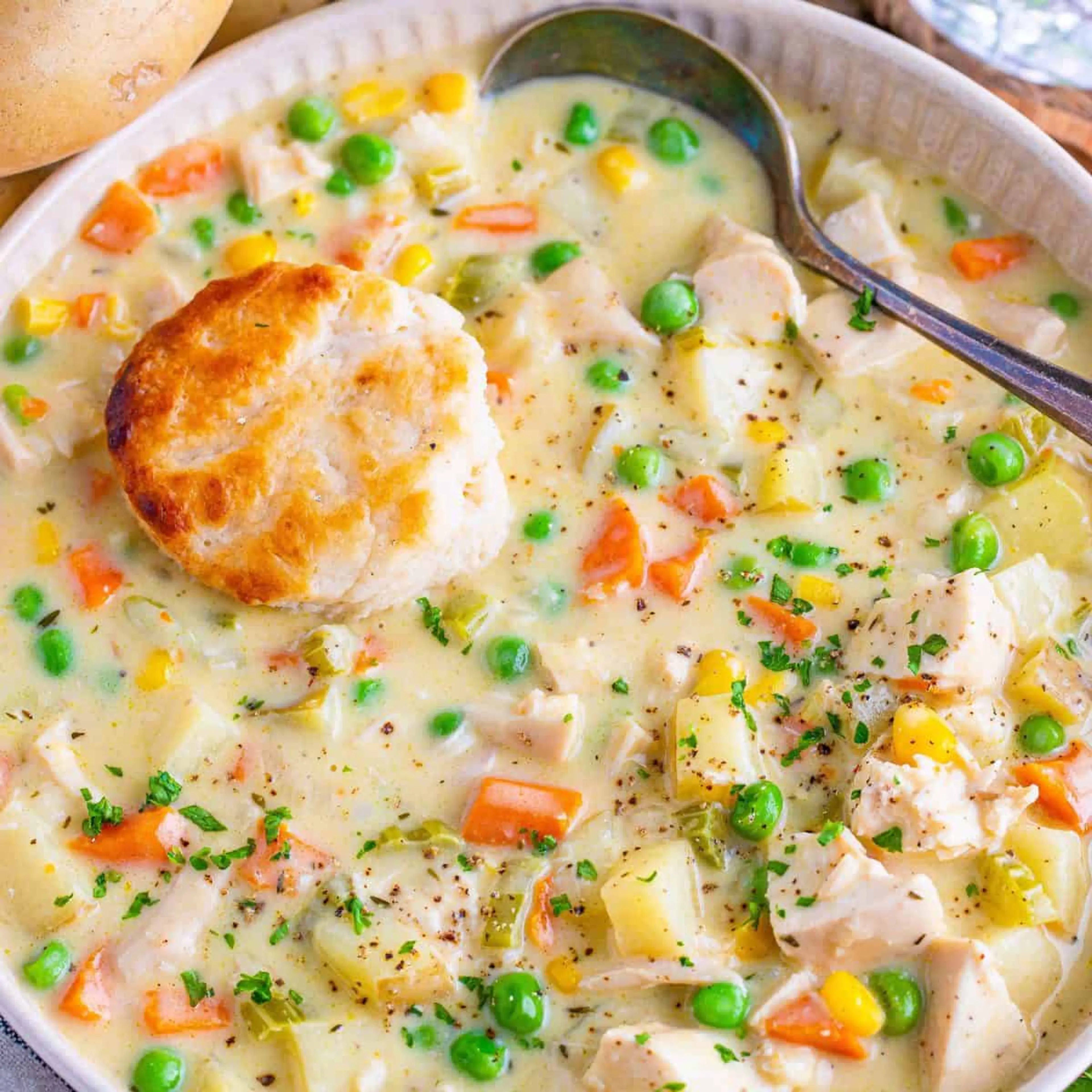 Chicken Pot Pie Soup